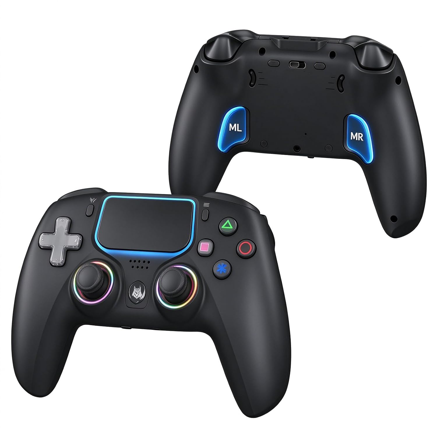 CONTROL INALÁMBRICO PARA PS5 NBCP CON VIBRACIÓN DUAL Y FUNCIÓN MACRO/TURBO - 1