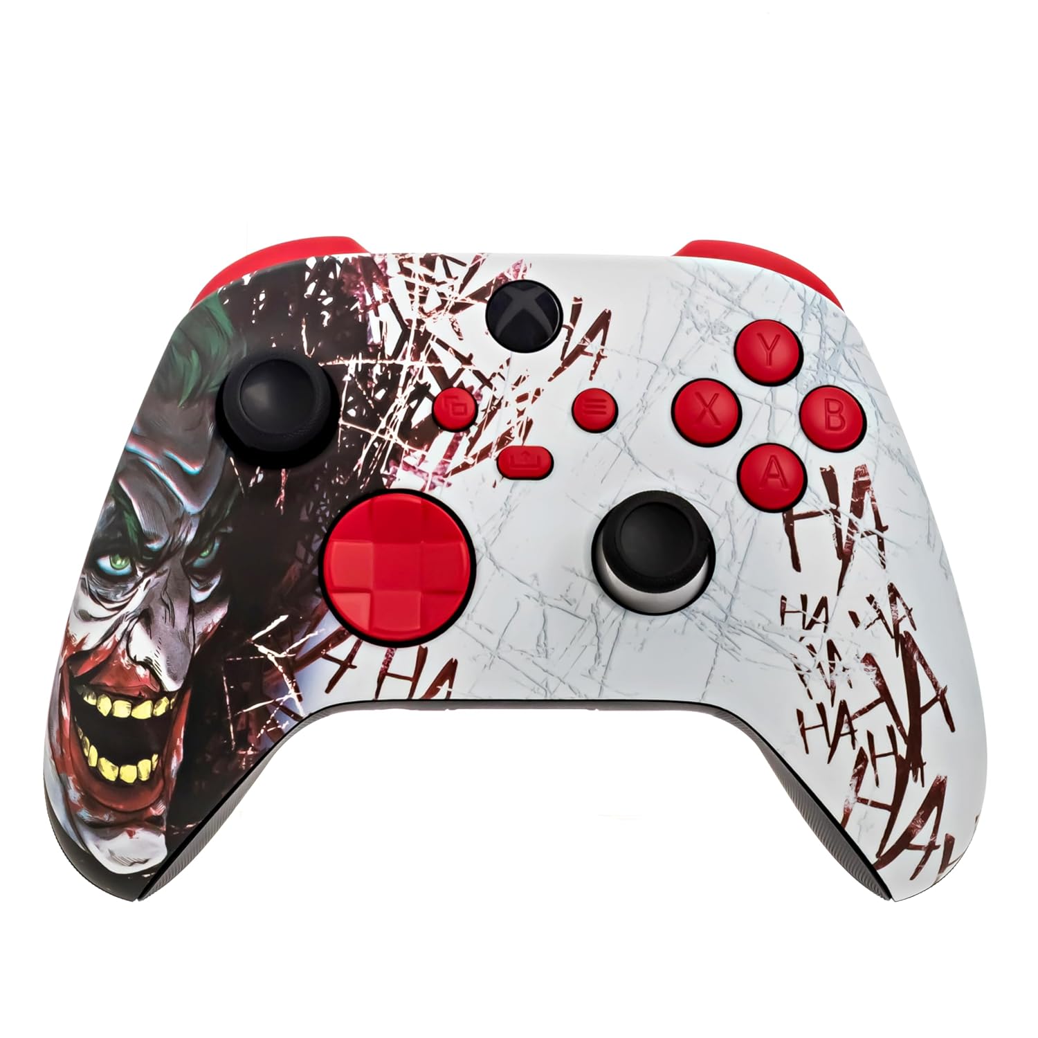 MANDO INALÁMBRICO PERSONALIZADO CRAZY CONTROLLERZ CUSTOMZ SERIES PARA XBOX ONE SERIES X S PC DISEÑO JOKER - 1