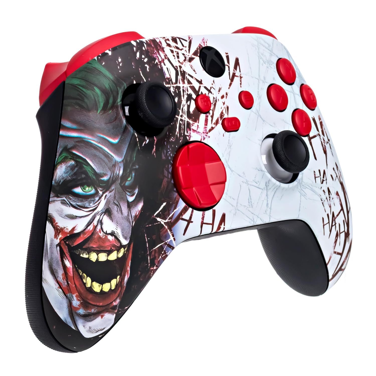 MANDO INALÁMBRICO PERSONALIZADO CRAZY CONTROLLERZ CUSTOMZ SERIES PARA XBOX ONE SERIES X S PC DISEÑO JOKER - 3