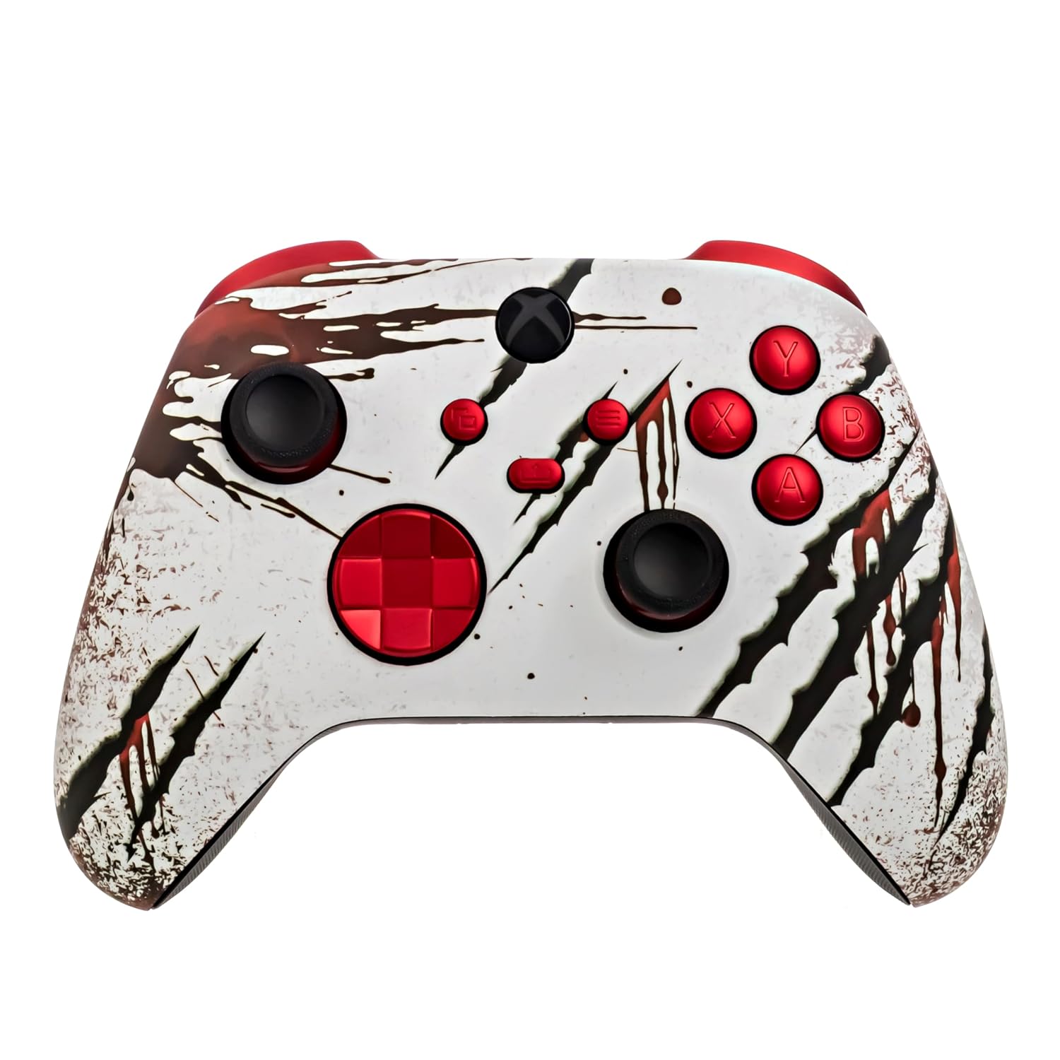 MANDO INALÁMBRICO PERSONALIZADO CRAZY CONTROLLERZ CUSTOMZ SERIES PARA XBOX SERIES X S Y PC DISEÑO PREDATOR - 1