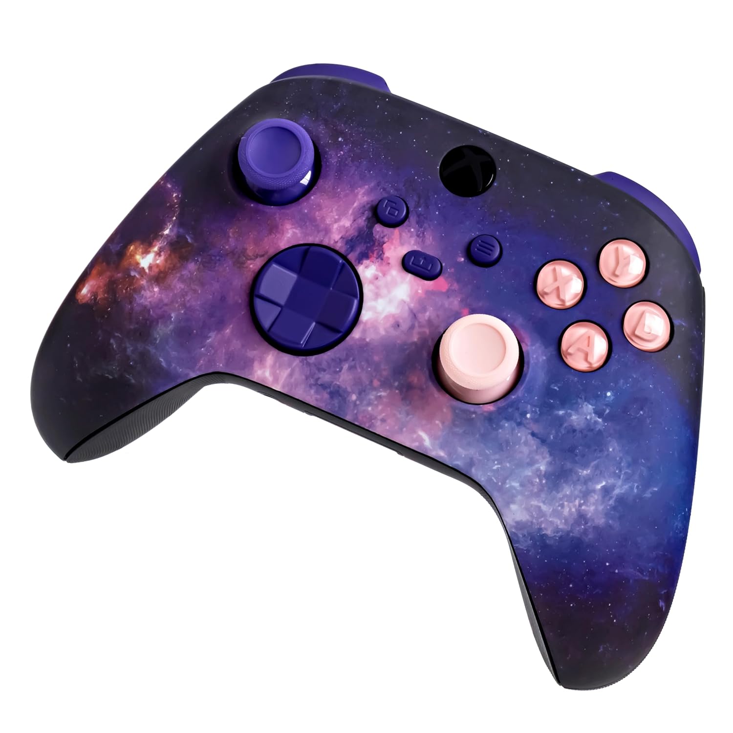 MANDO INALÁMBRICO PERSONALIZADO CRAZY CONTROLLERZ CUSTOMZ SERIES PARA XBOX ONE SERIES X S PC DISEÑO NEBULA - 4
