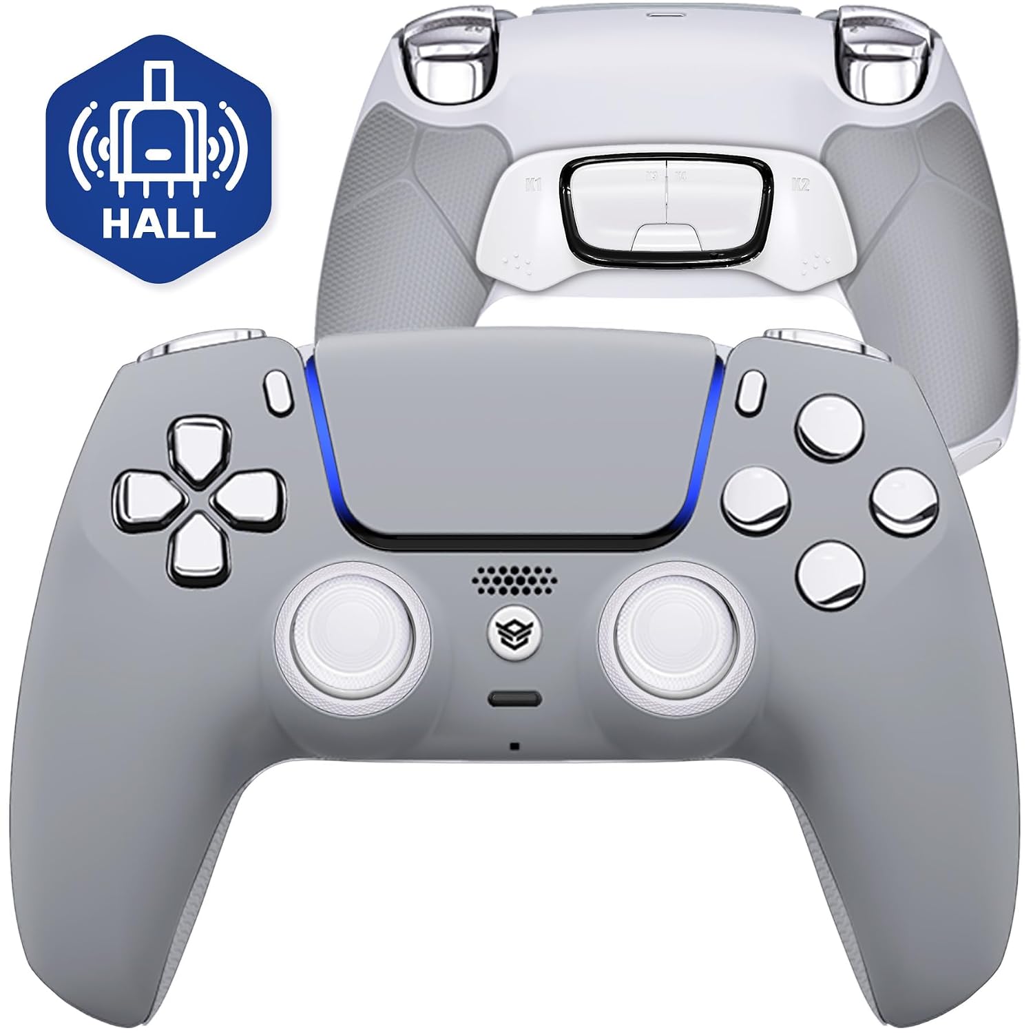 CONTROL INALÁMBRICO HEXGAMING ULTIMATE COMPATIBLE CON PS5 COLOR GRIS NUEVA ESPERANZA - 1