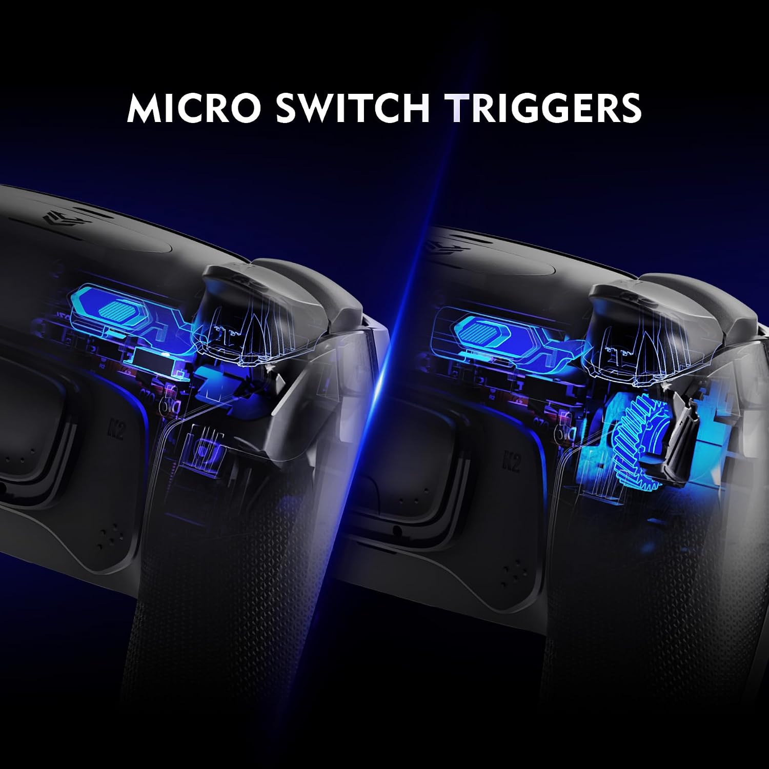 CONTROL PARA PS5 HEXGAMING ULTIMATE PRO NEGRO CAOS - 5