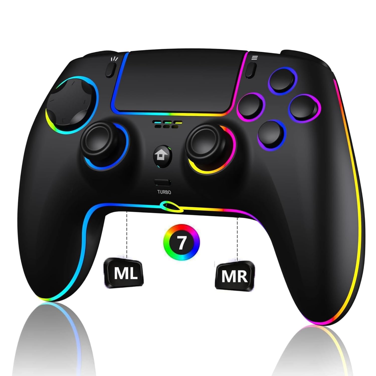 CONTROL INALÁMBRICO SZDILONG PARA PS5 PRO/SLIM, MAC, IOS, STEAM, PC/ANDROID - 1