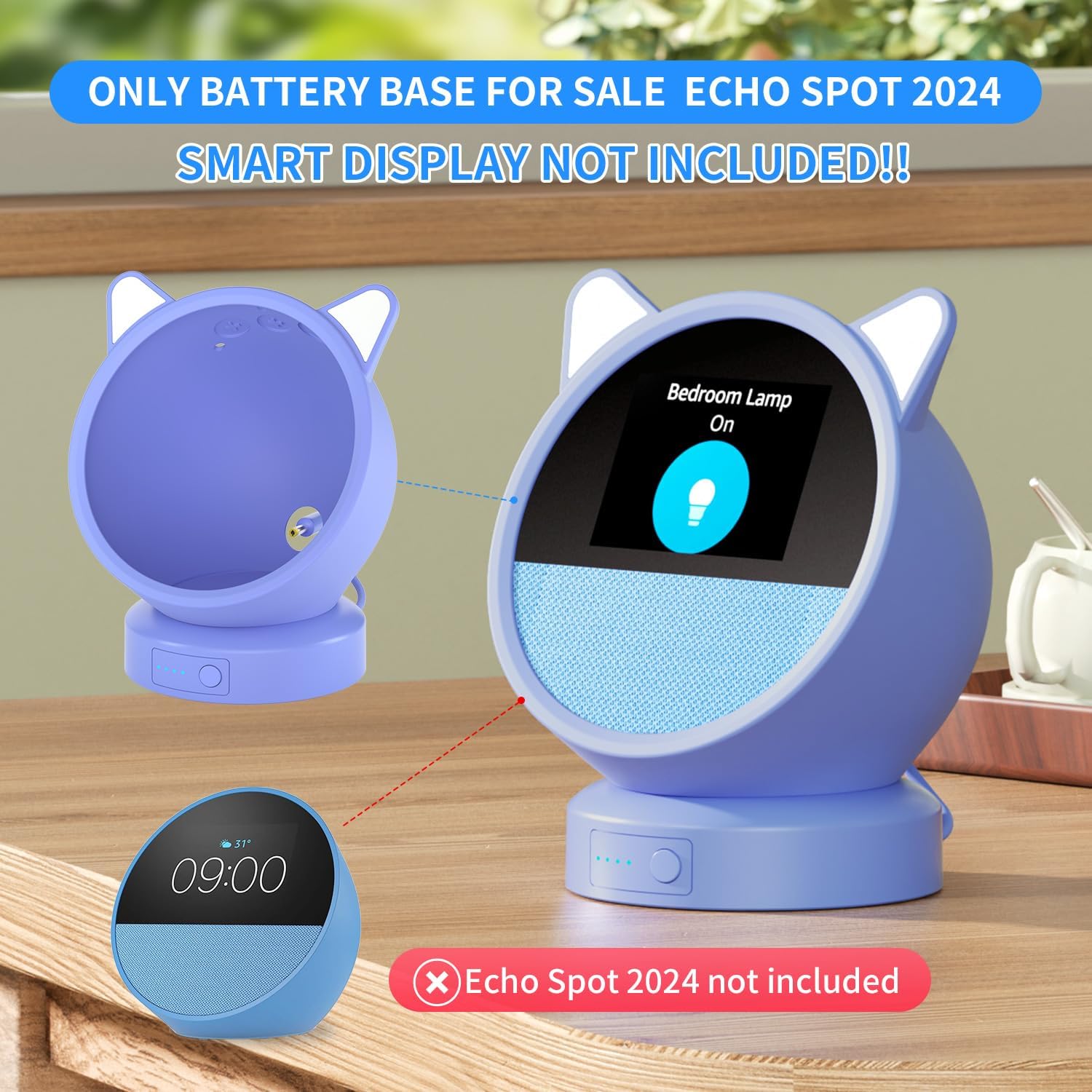 BASE DE BATERÍA PORTÁTIL LIBOER SPOT 5200 MAH AZUL - 2
