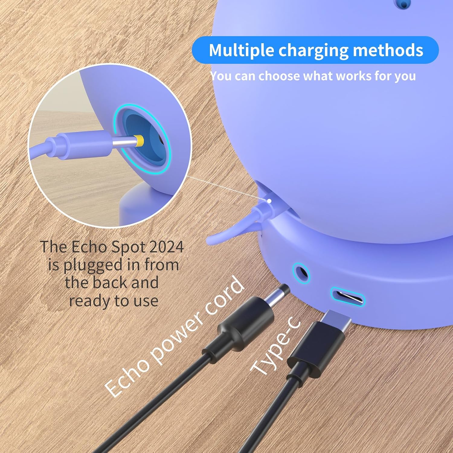BASE DE BATERÍA PORTÁTIL LIBOER SPOT 5200 MAH AZUL - 5