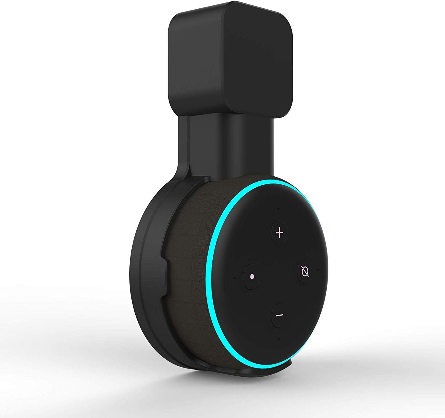 SOPORTE DE PARED PARA ECHO DOT 3RA GENERACIÓN SUIXING NEGRO - 1