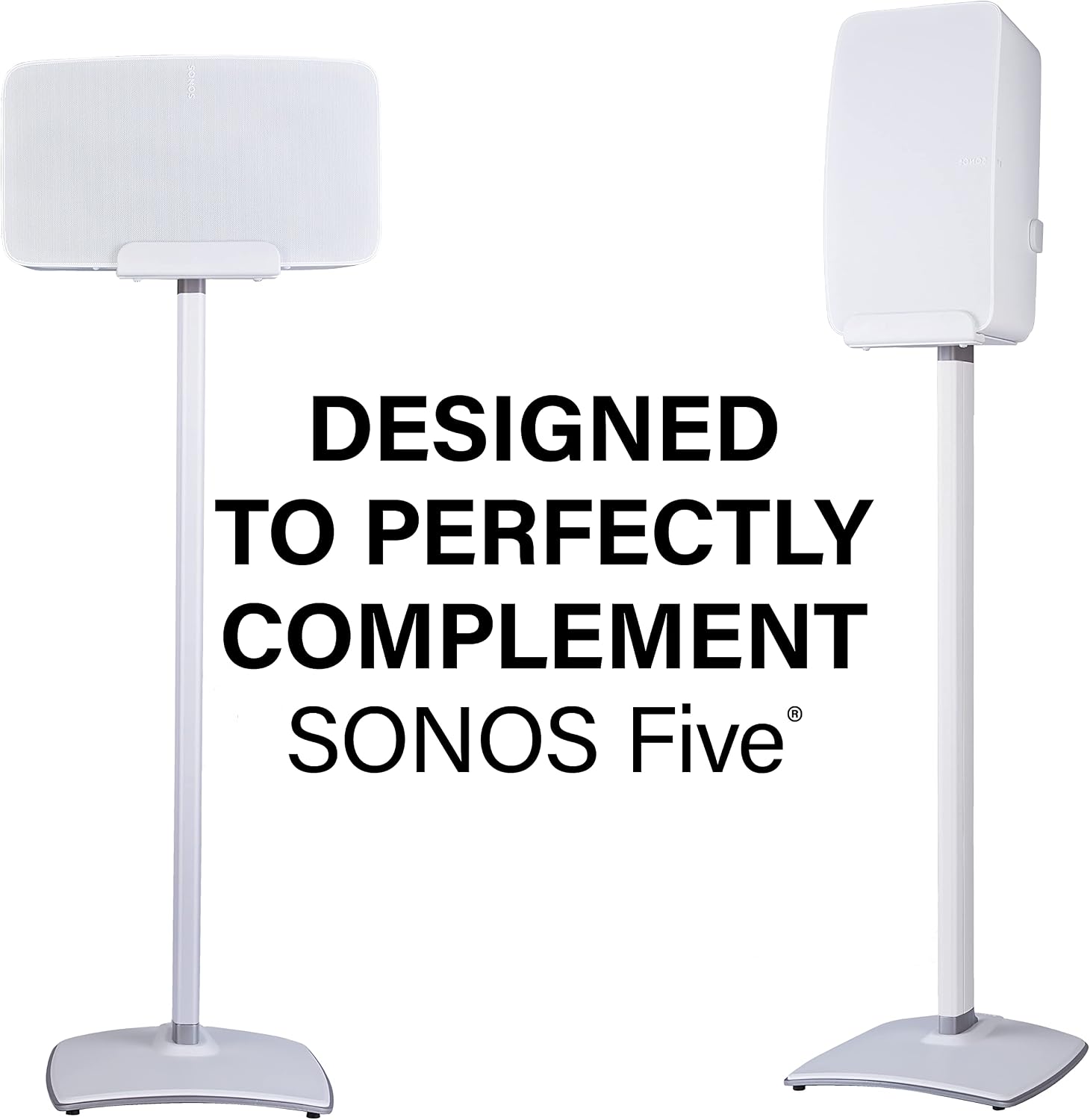 SOPORTE PARA PARLANTES SANUS OSS52 PARA SONOS FIVE Y PLAY:5 BLANCO - 1