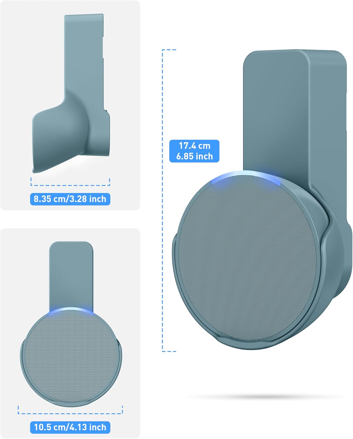 SOPORTE DE PARED PARA PARLANTE MAXONAR POP SIN TALADRO - 4
