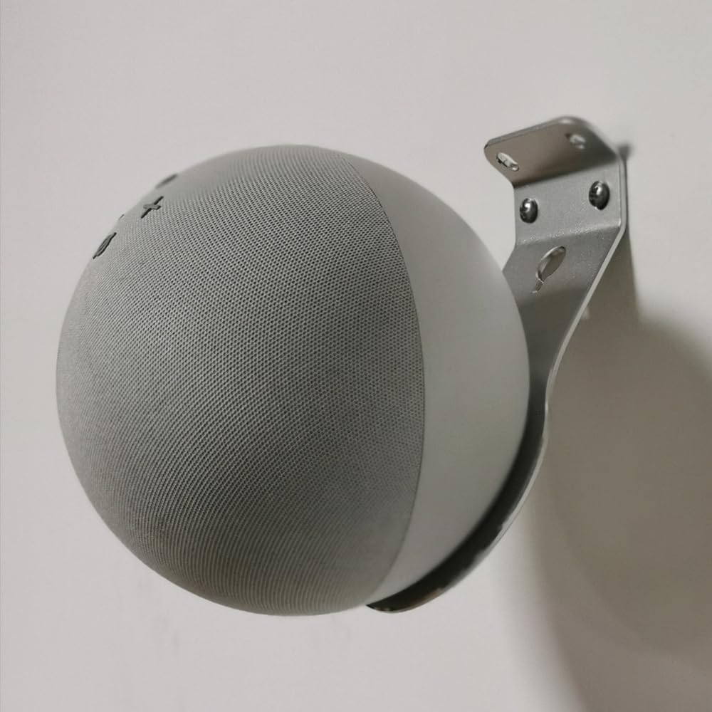 SOPORTE DE PARED PARA PARLANTES ATOPHK PARA ECHO 4TA Y 3RA GENERACIÓN ALUMINIO AJUSTABLE - 2