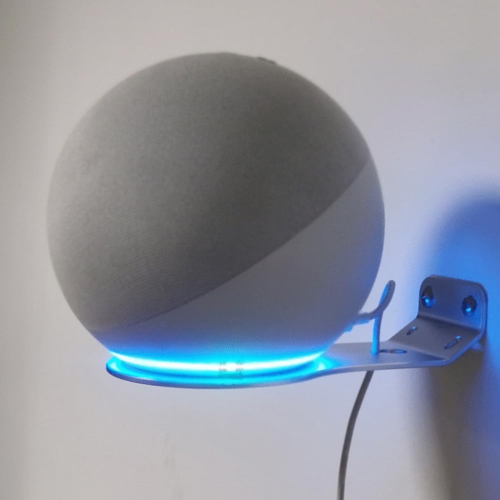 SOPORTE DE PARED PARA PARLANTES ATOPHK PARA ECHO 4TA Y 3RA GENERACIÓN ALUMINIO AJUSTABLE - 3