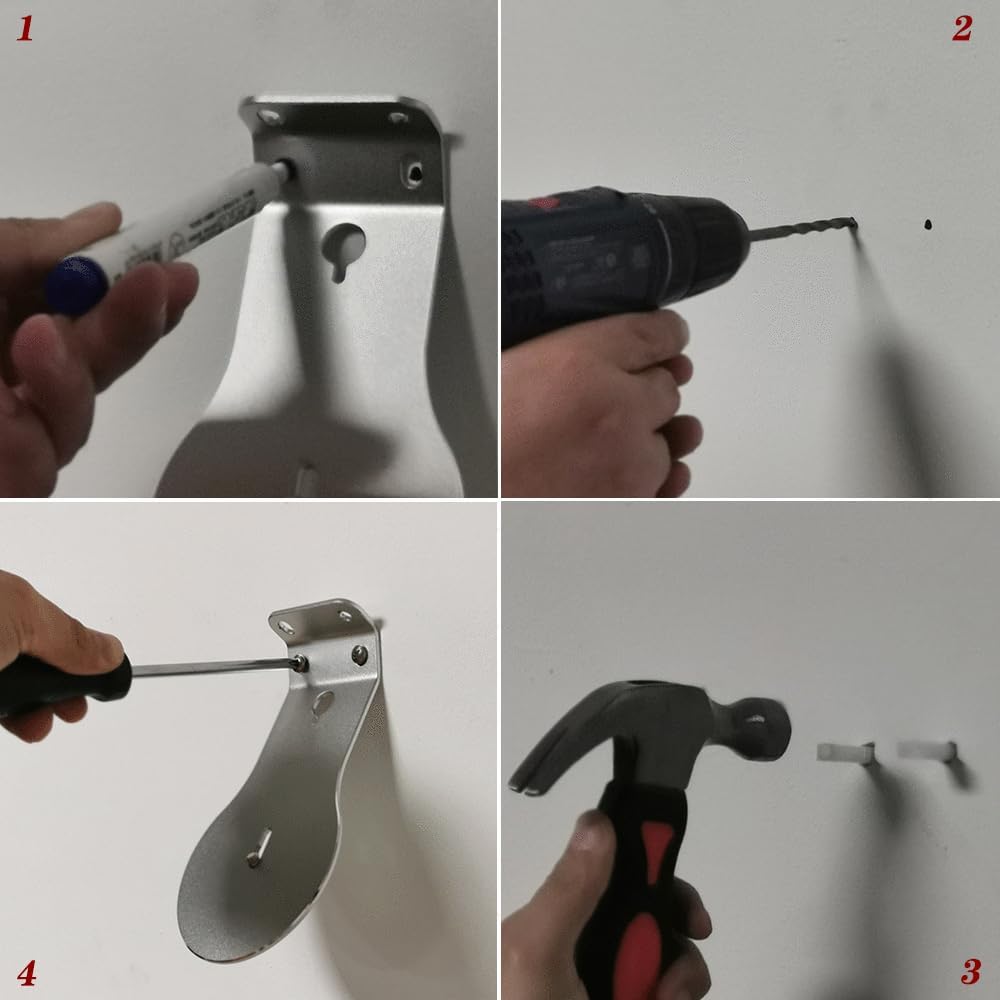 SOPORTE DE PARED PARA PARLANTES ATOPHK PARA ECHO 4TA Y 3RA GENERACIÓN ALUMINIO AJUSTABLE - 5