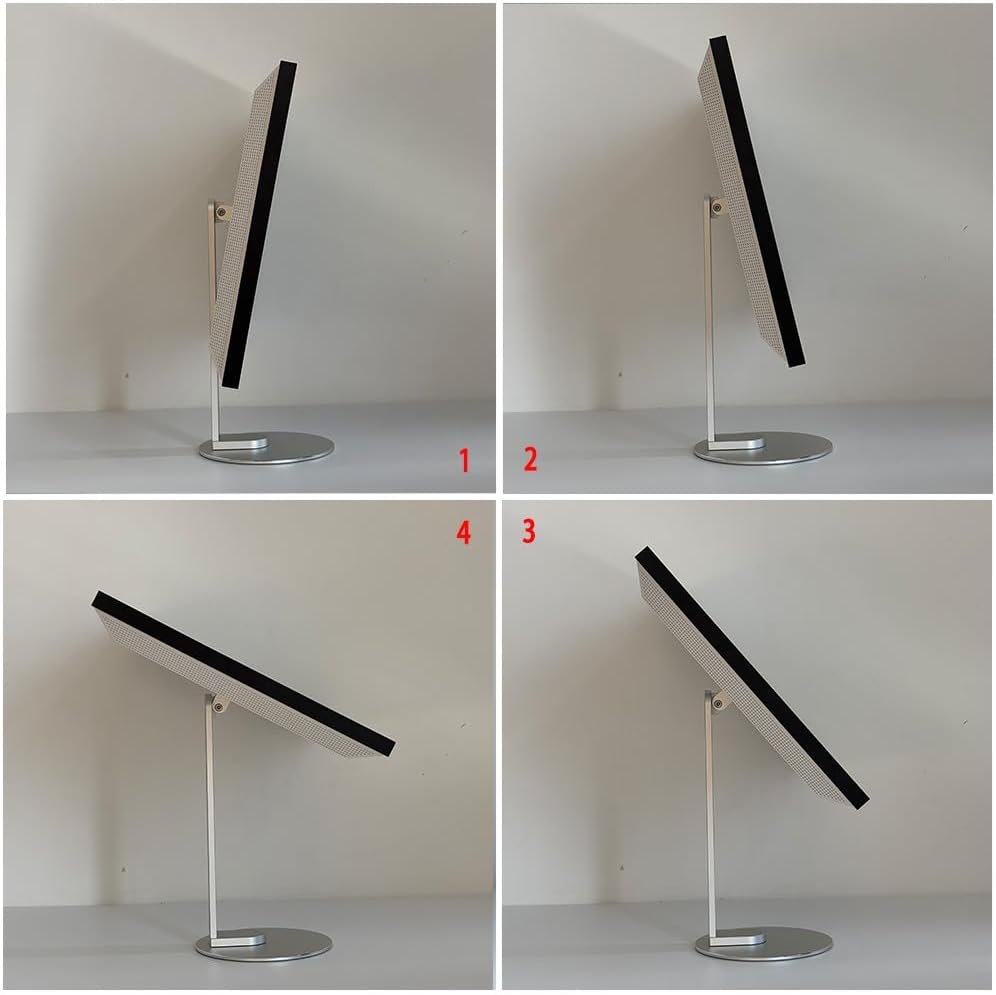 SOPORTE AJUSTABLE DE ALUMINIO PARA ECH_OOO SHOW 21 Y 15 ATOPHK PLATEADO - 3