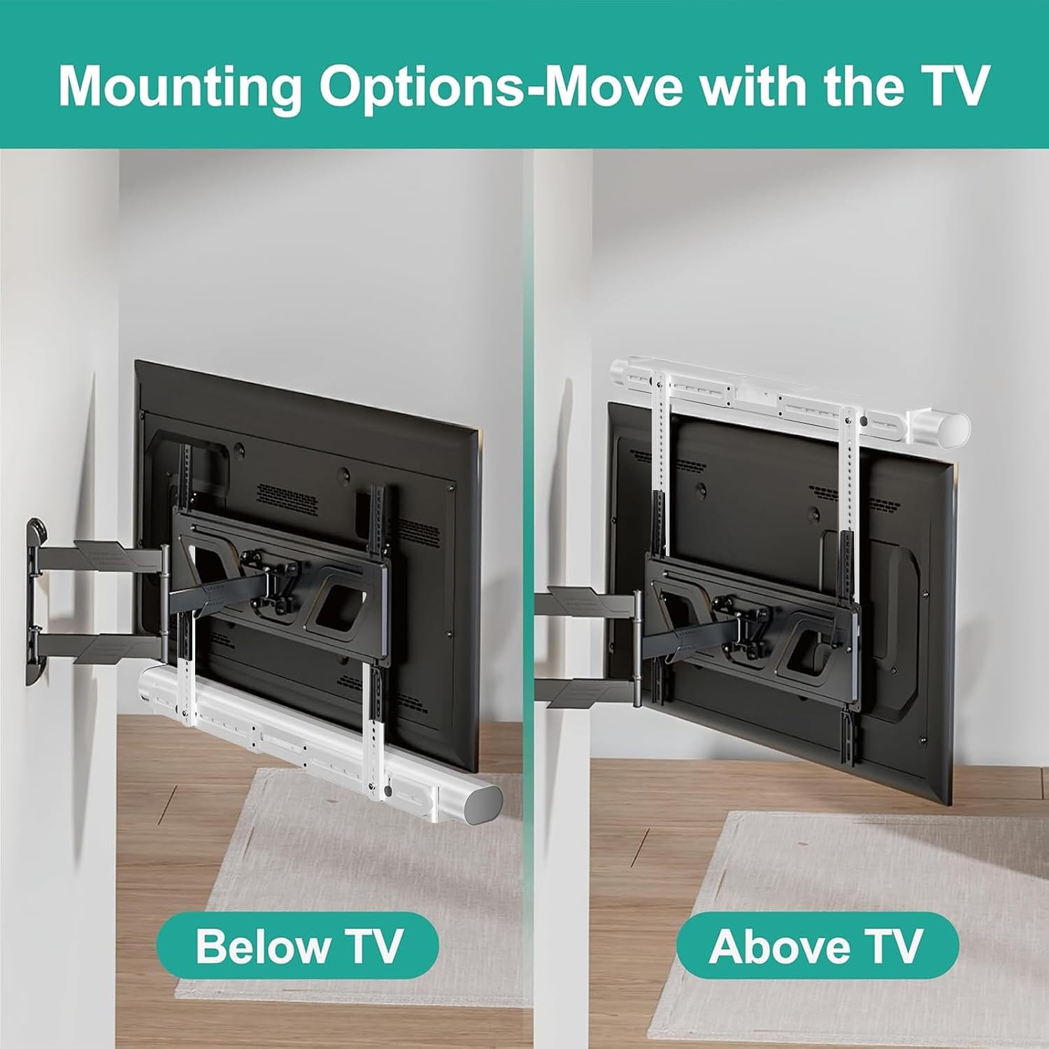 SOPORTE PARA PARLANTES WALI SONOS ARC PARA SONOS ARC Y SONOS ARC ULTRA - 2