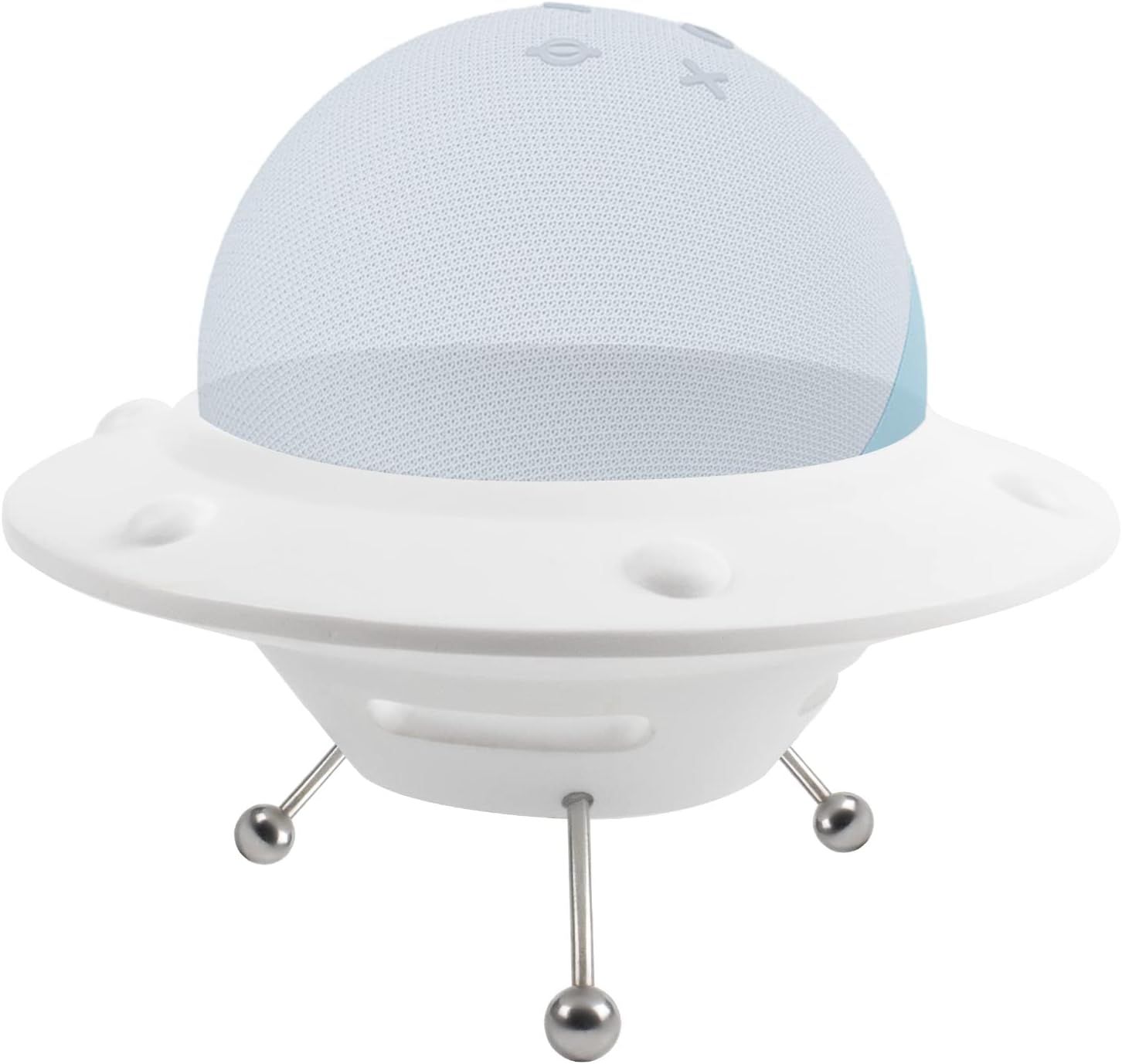 SOPORTE PARA PARLANTE ECHO DOT 4TA Y 5TA GENERACIÓN MAOZHREN BLANCO - 1
