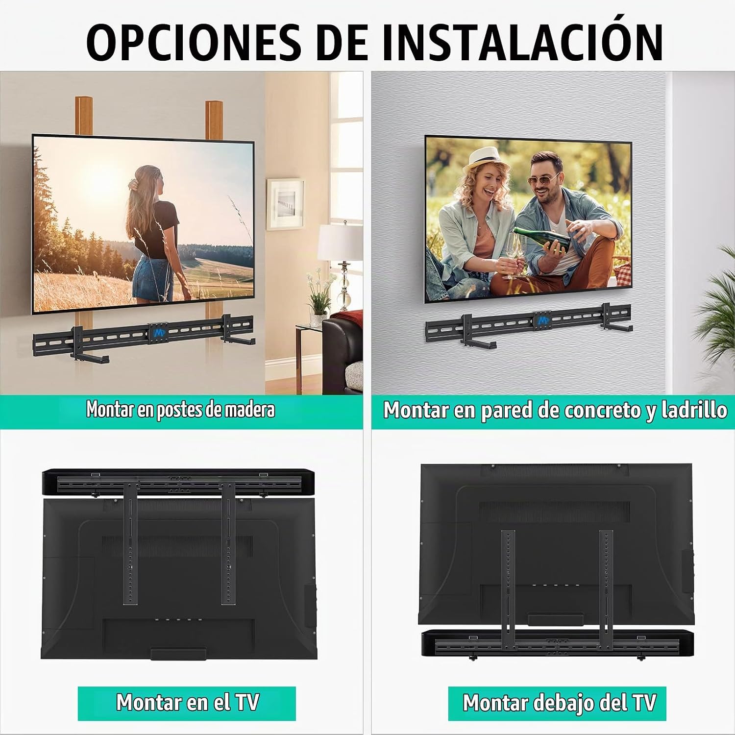 SOPORTE PARA BARRA DE SONIDO MOUNTING DREAM PARA TV HASTA 20 LBS - 5