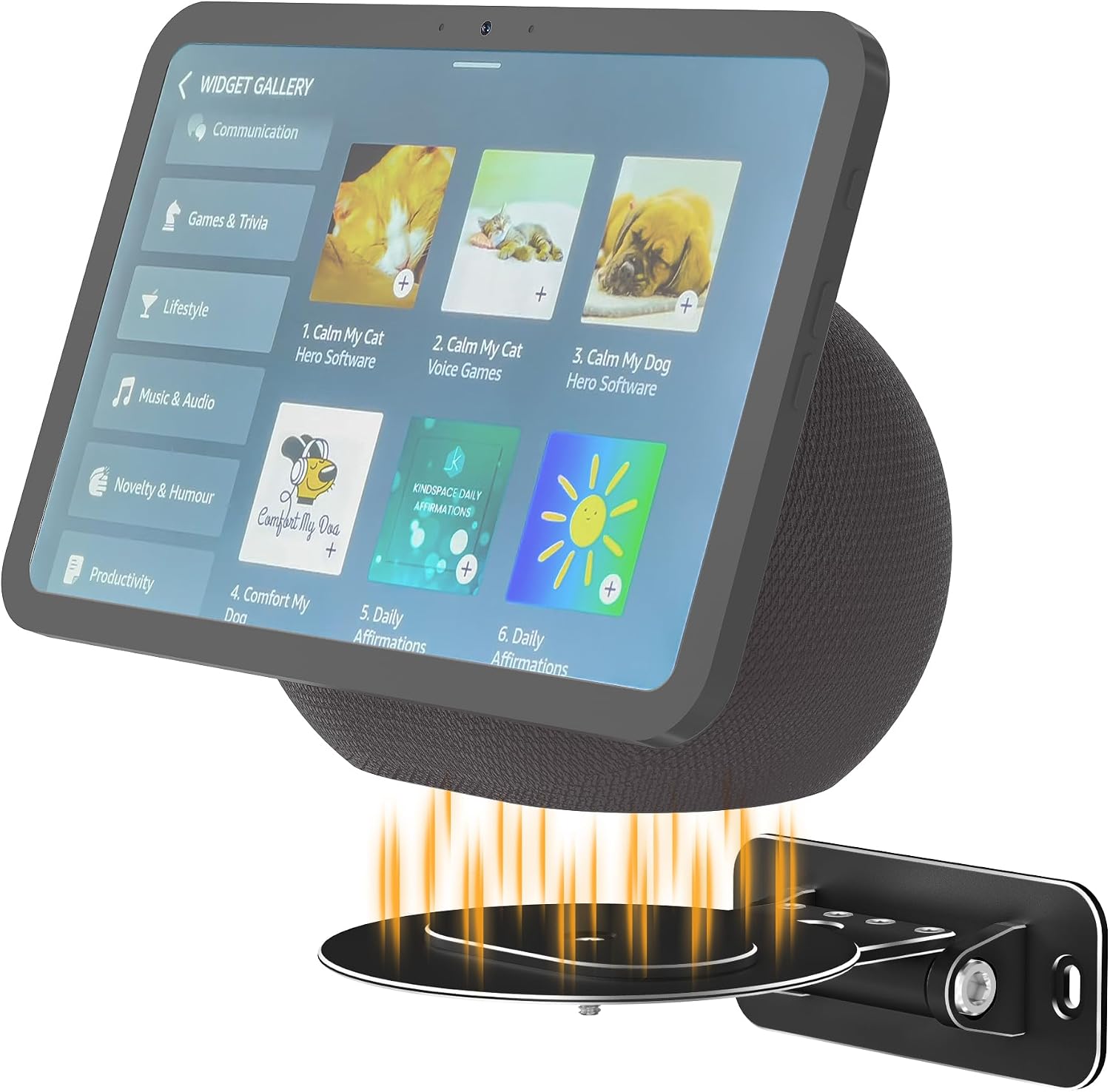 SOPORTE DE PARED PARA PARLANTES LAIVLI COMPATIBLE CON ECHO SHOW 8 Y ECHO SHOW 11 2025 - 1