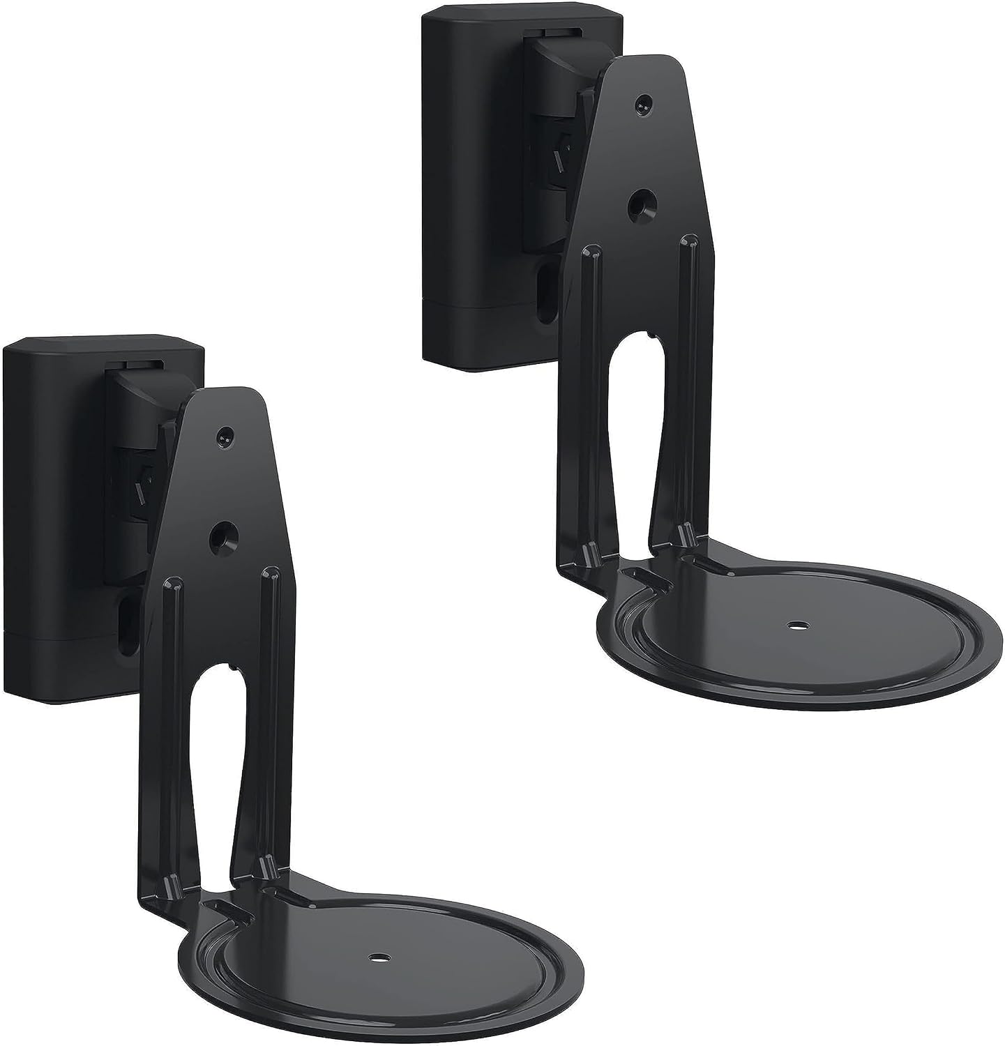 SOPORTE DE PARED PARA PARLANTES SANUS PARA SONOS ERA 100, NEGRO, PACK 2 - 1