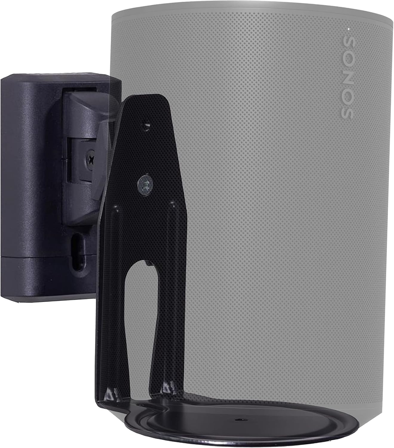SOPORTE DE PARED PARA PARLANTES SANUS PARA SONOS ERA 100, NEGRO, PACK 2 - 4