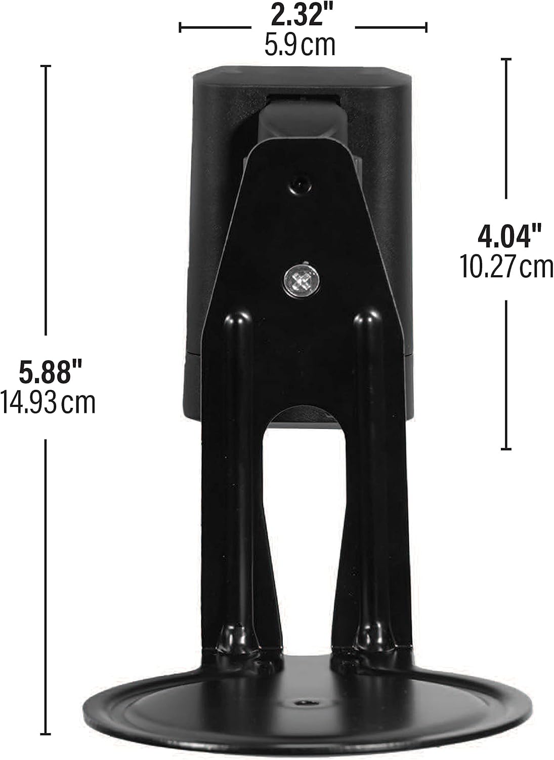 SOPORTE DE PARED PARA PARLANTES SANUS PARA SONOS ERA 100, NEGRO, PACK 2 - 5