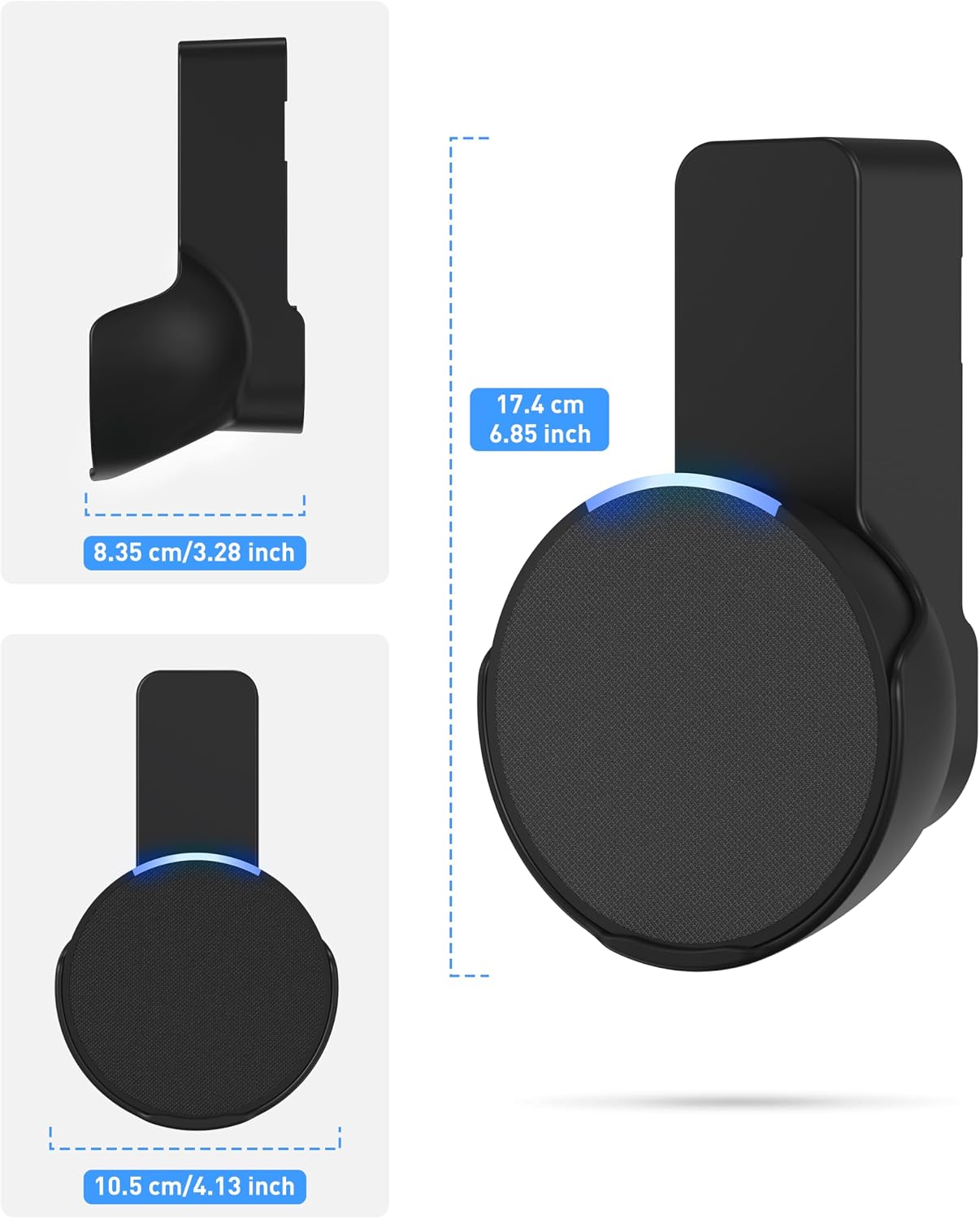 SOPORTE DE PARED PARA PARLANTE MAXONAR ECHO POP SIN TALADRO - 4