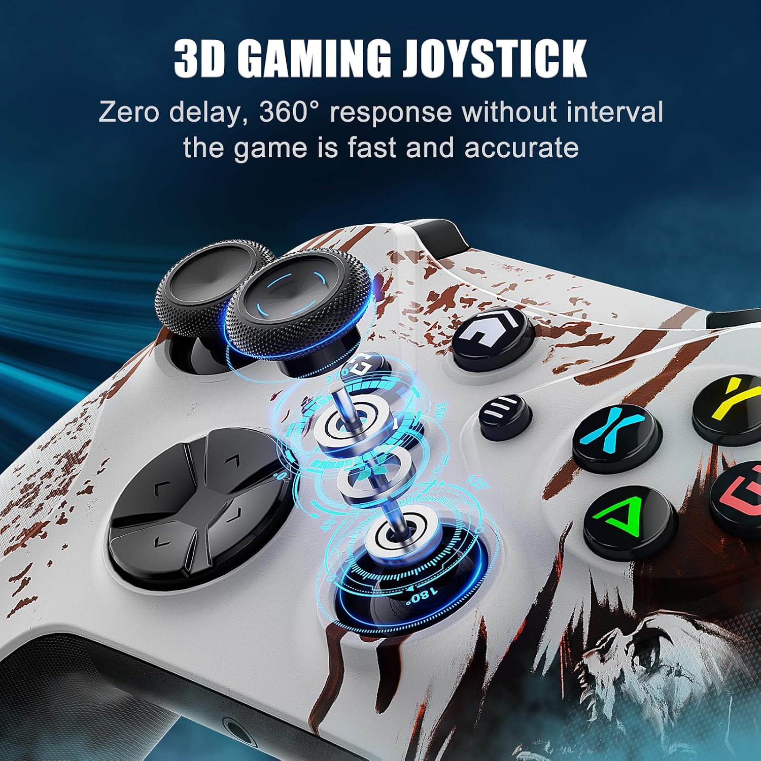 CONTROL INALÁMBRICO DINOSOO PARA XBOX SERIES X|S, XBOX ONE Y PC EDICIÓN ESPECIAL - 3