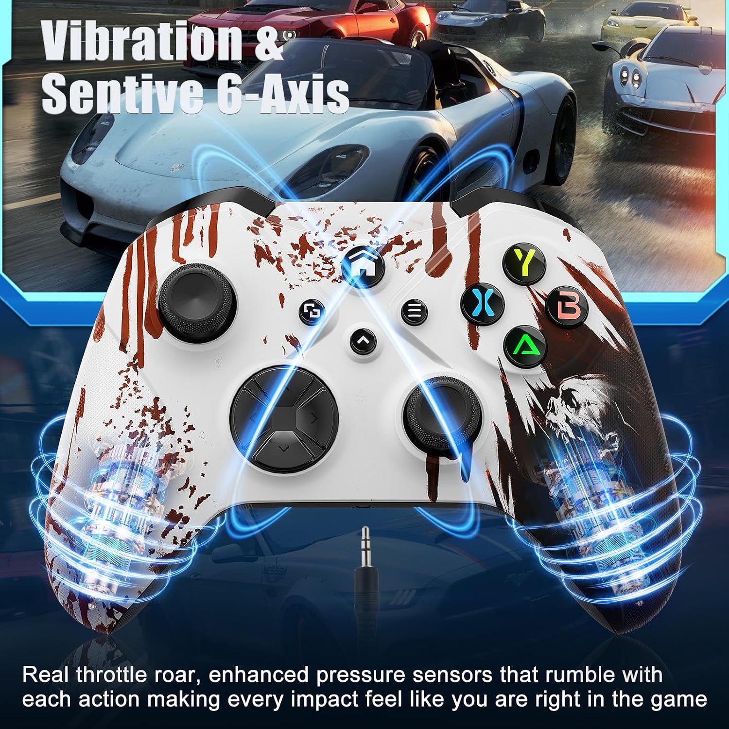 CONTROL INALÁMBRICO DINOSOO PARA XBOX SERIES X|S, XBOX ONE Y PC EDICIÓN ESPECIAL - 5