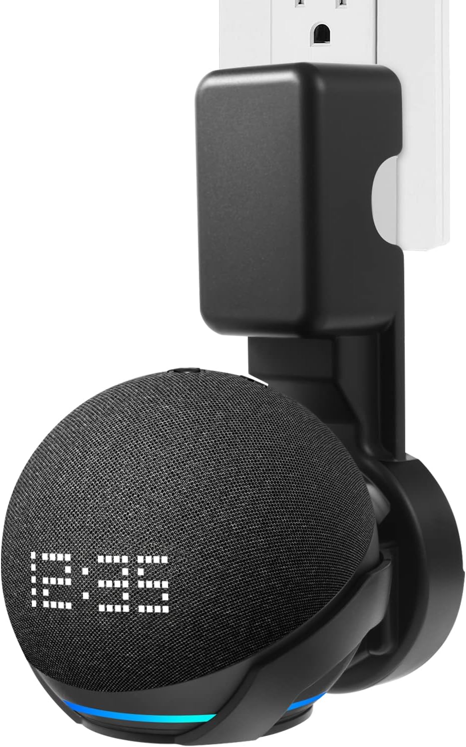 SOPORTE DE PARED PARA ECHO DOT 5TA GENERACIÓN FUQINTOP NEGRO - 1