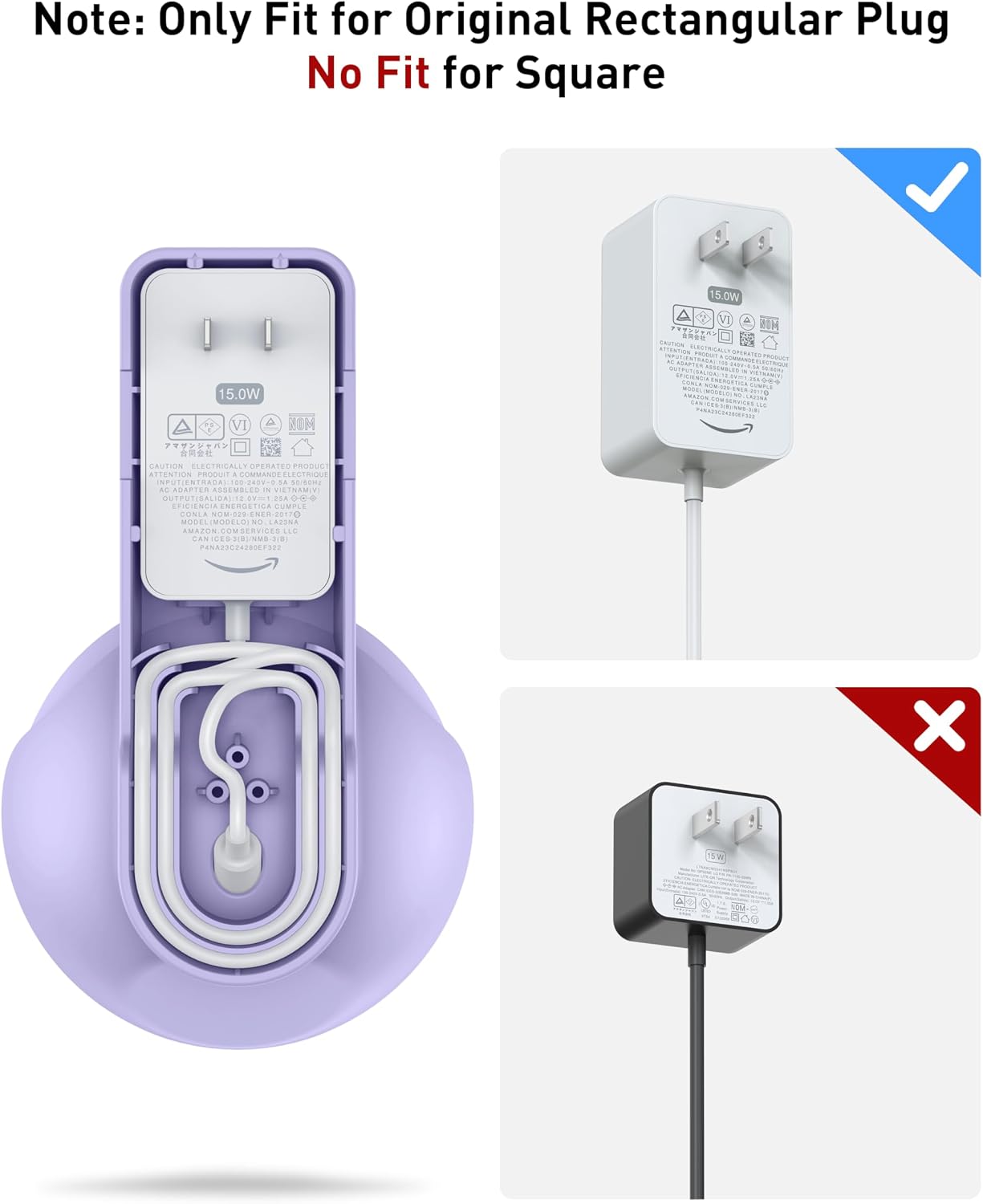 SOPORTE DE PARED PARA PARLANTE MAXONAR ECHO POP SIN TALADRO - 2