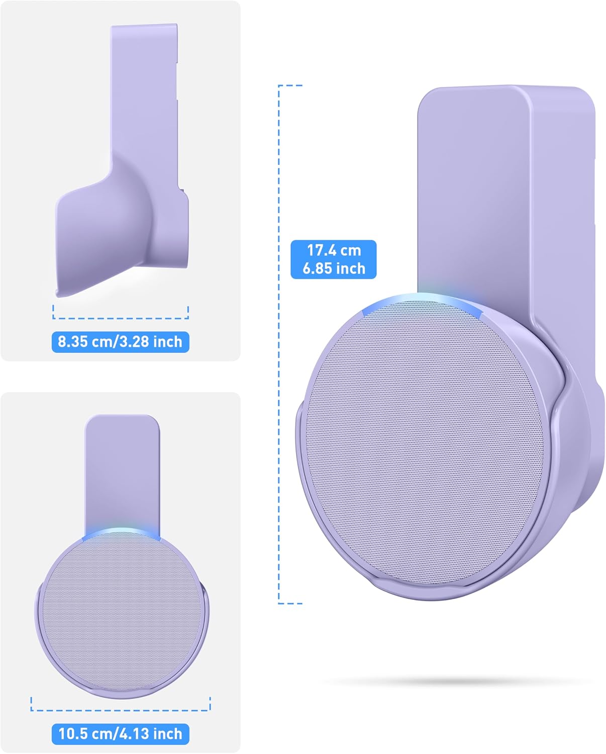SOPORTE DE PARED PARA PARLANTE MAXONAR ECHO POP SIN TALADRO - 5
