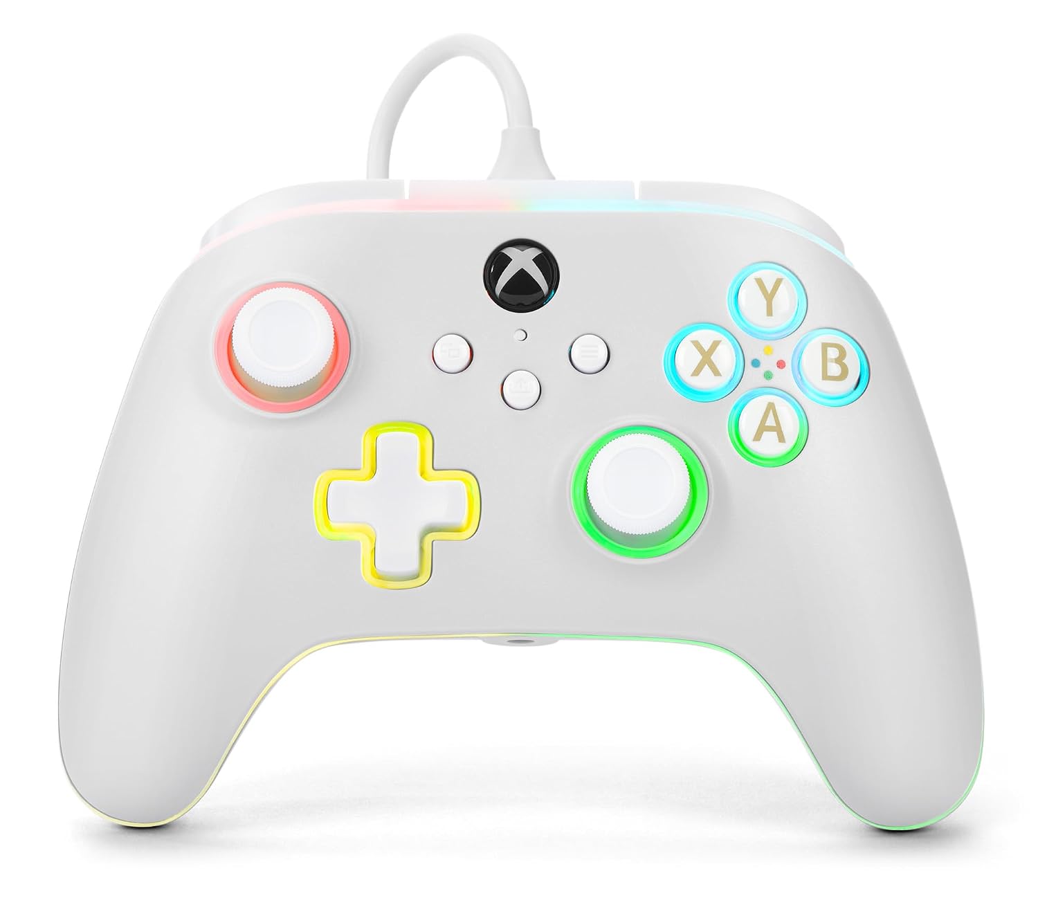 CONTROL POWERA ADVANTAGE WIRED PARA XBOX SERIES X|S CON LUMECTRA BLANCO - 1