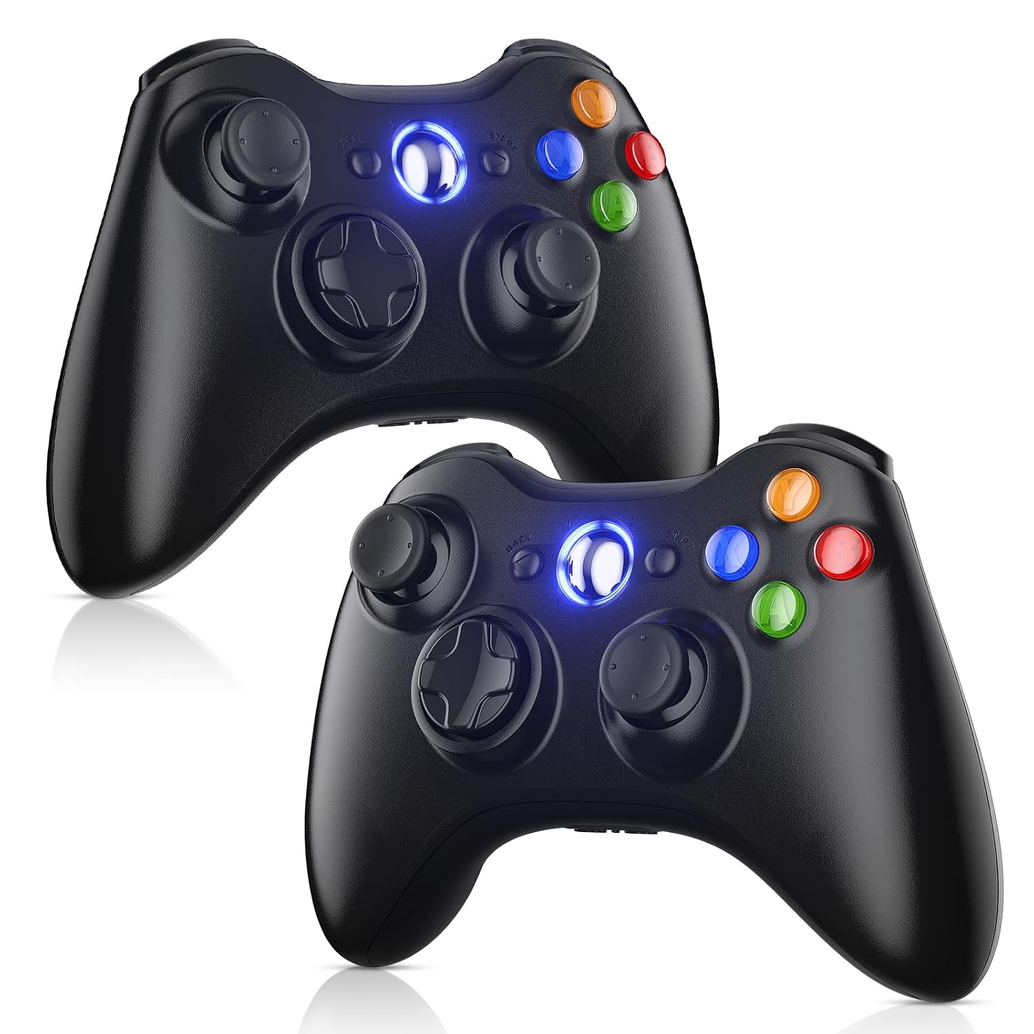 GAMEPAD GAMROMBO 2 PACK PARA XBOX 360 INALÁMBRICO COMPATIBLE CON PC WINDOWS - 1