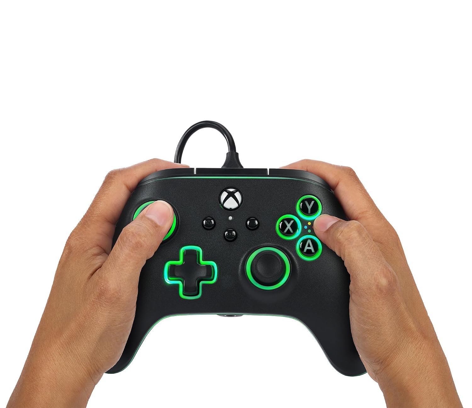 CONTROL POWERA ADVANTAGE WIRED PARA XBOX SERIES X|S CON LUMECTRA, NEGRO - 2