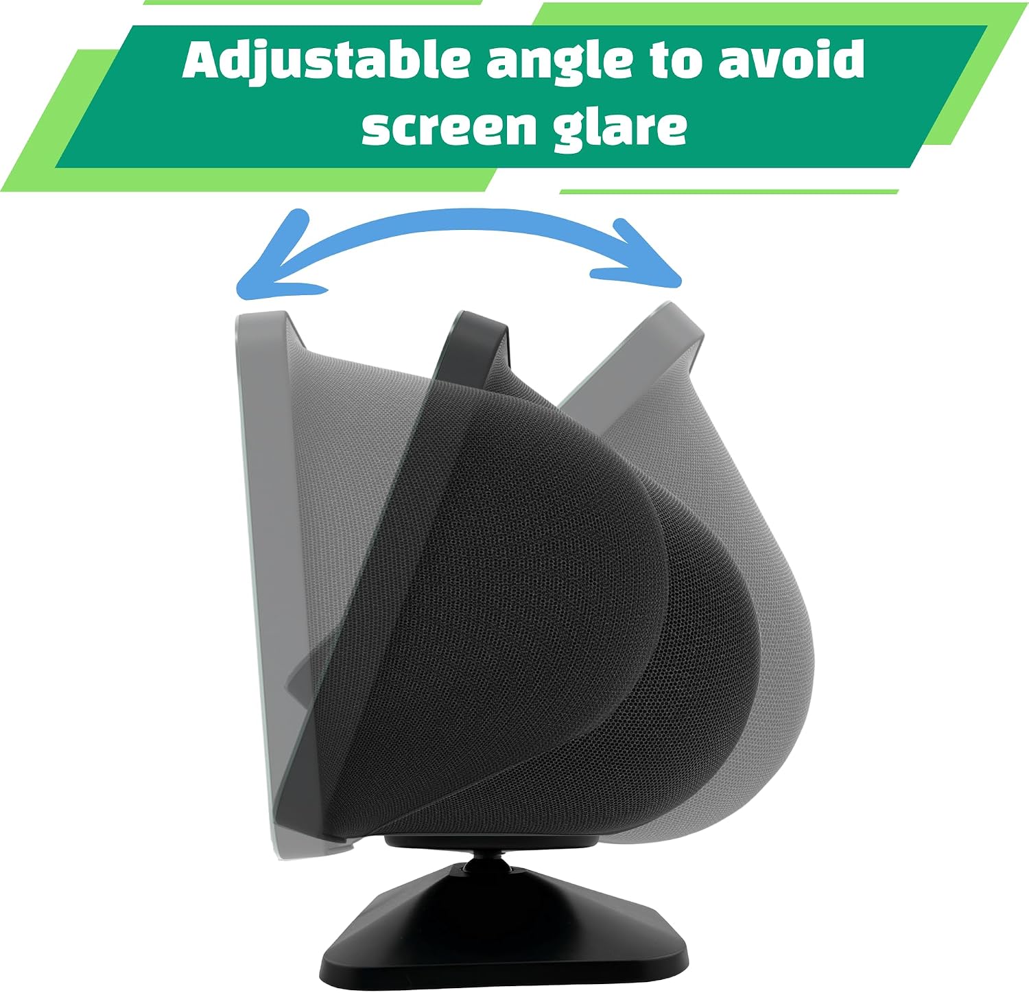 SOPORTE MAGNÉTICO AJUSTABLE SINTRON PARA ECHO SHOW 8 3RA GEN CON ROTACIÓN 360° Y BASE ANTIDESLIZANTE NEGRO - 3
