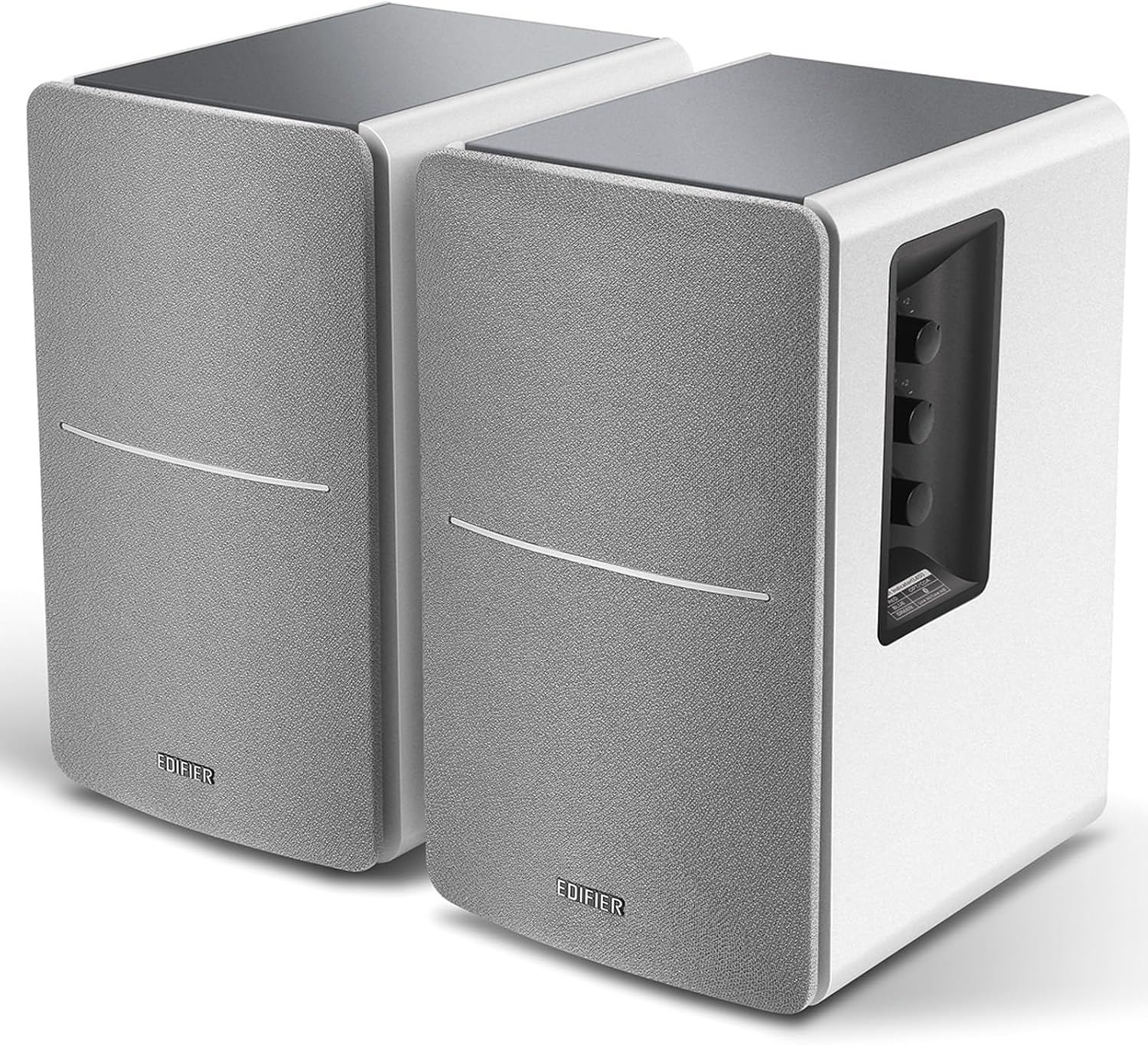 PARLANTES EDIFIER R1280DB BLUETOOTH 42W RMS MADERA BLANCA - 2