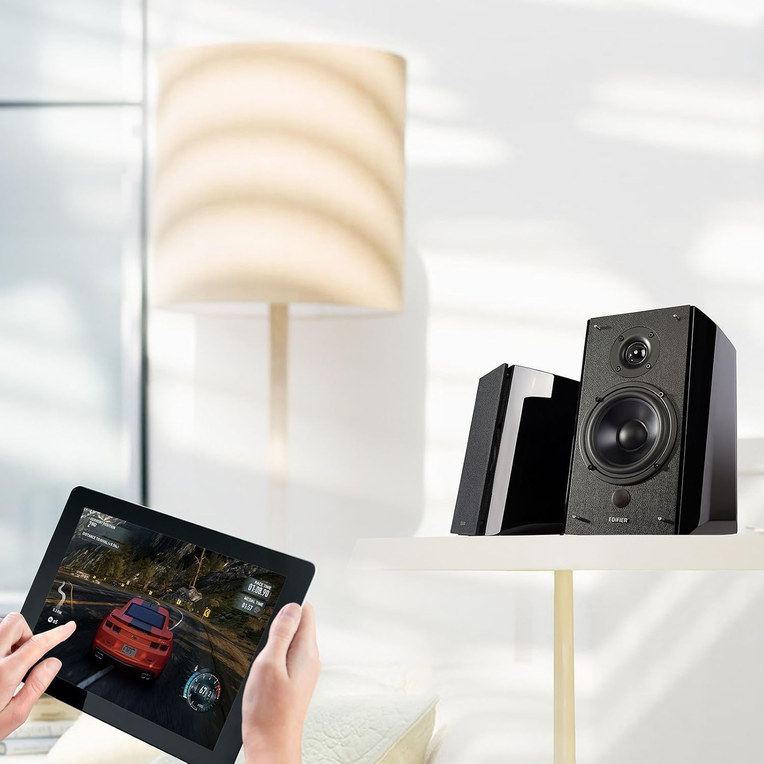PARLANTES EDIFIER R2000DB BLUETOOTH 120W RMS NEGRO - 2