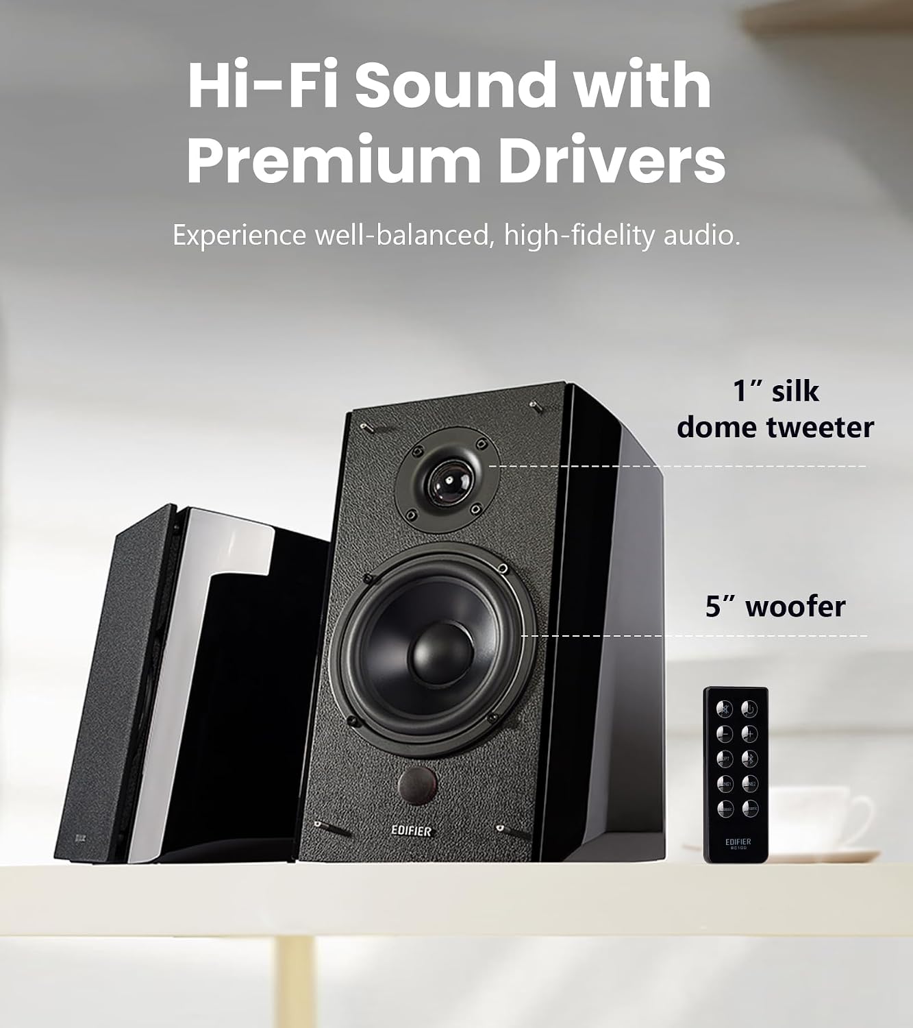 PARLANTES EDIFIER R2000DB BLUETOOTH 120W RMS NEGRO - 3