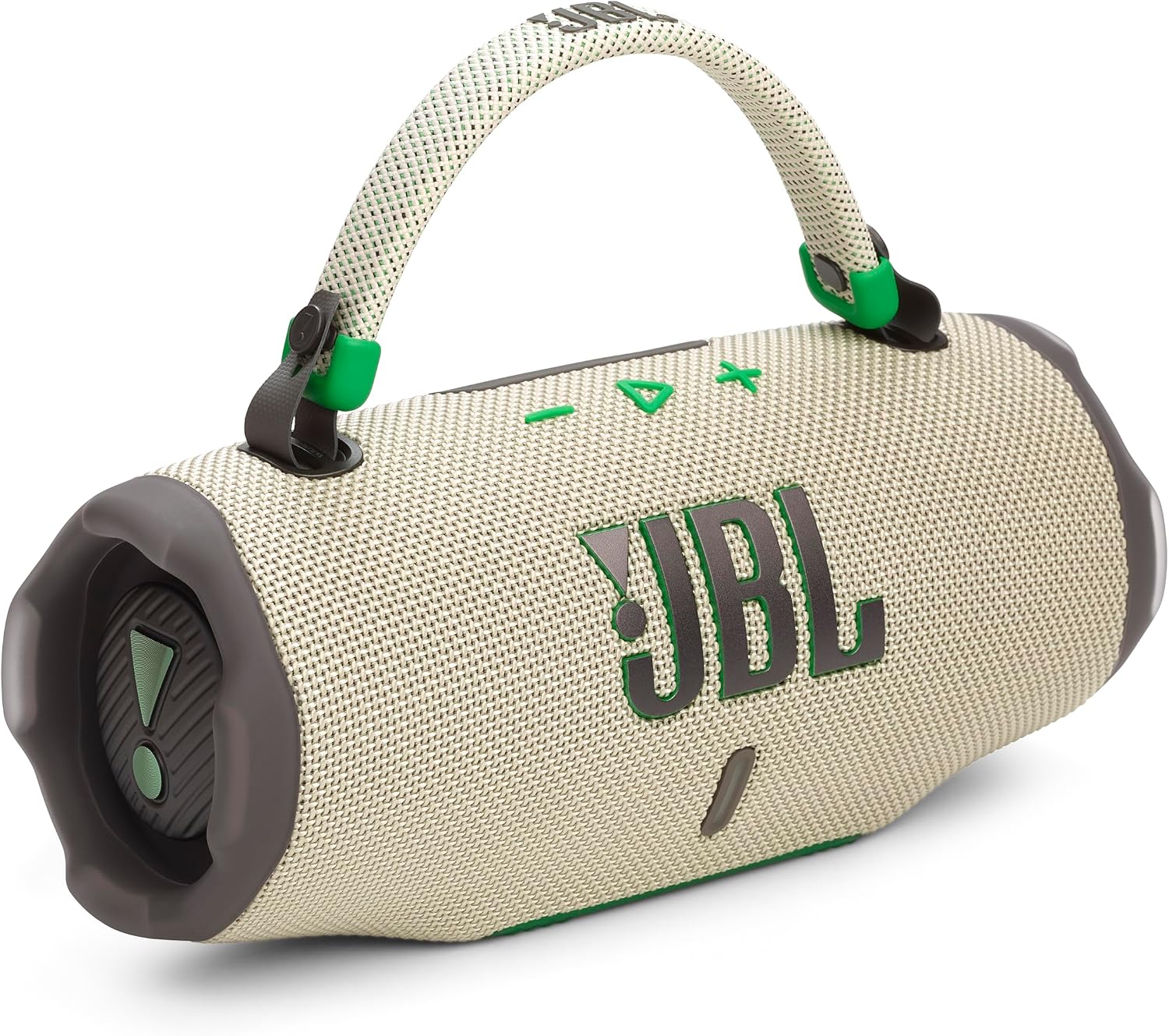 PARLANTE PORTÁTIL JBL CHARGE 6 BLUETOOTH RESISTENTE AL AGUA Y GOLPES COLOR ARENA - 4