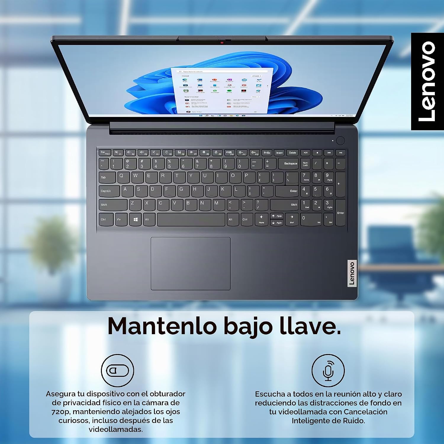 LAPTOP LENOVO IDEAPAD 2025 BUSINESS 15.6' FHD TOUCHSCREEN 40GB RAM 1.5TB (1TB SSD + 500GB EXT) INTEL CORE I5 10 NÚCLEOS WINDOWS - 5
