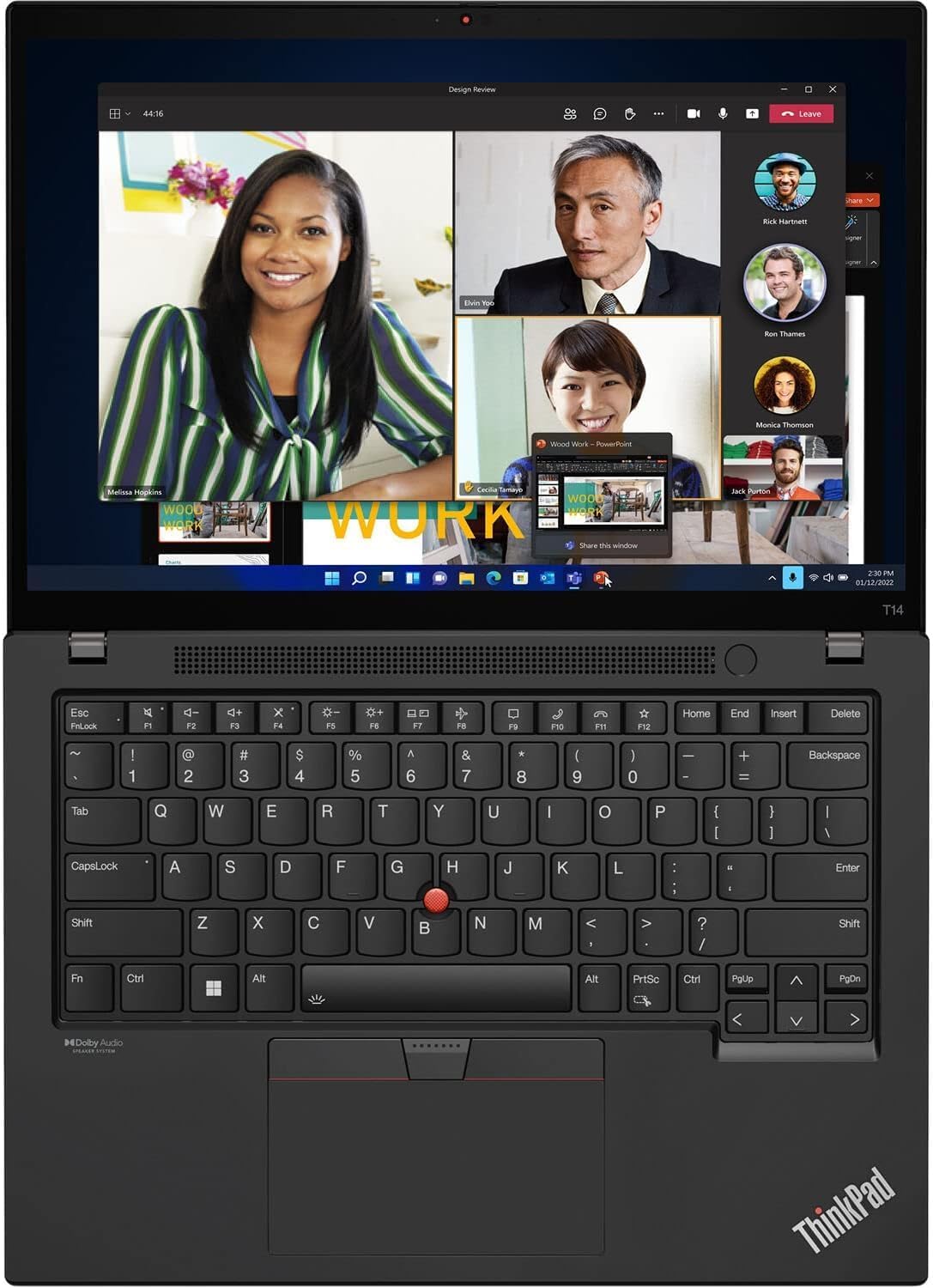 LAPTOP LENOVO THINKPAD T14 GEN 6 14' FHD+ INTEL CORE ULTRA 7 255U 16GB DDR5 512GB SSD - 3