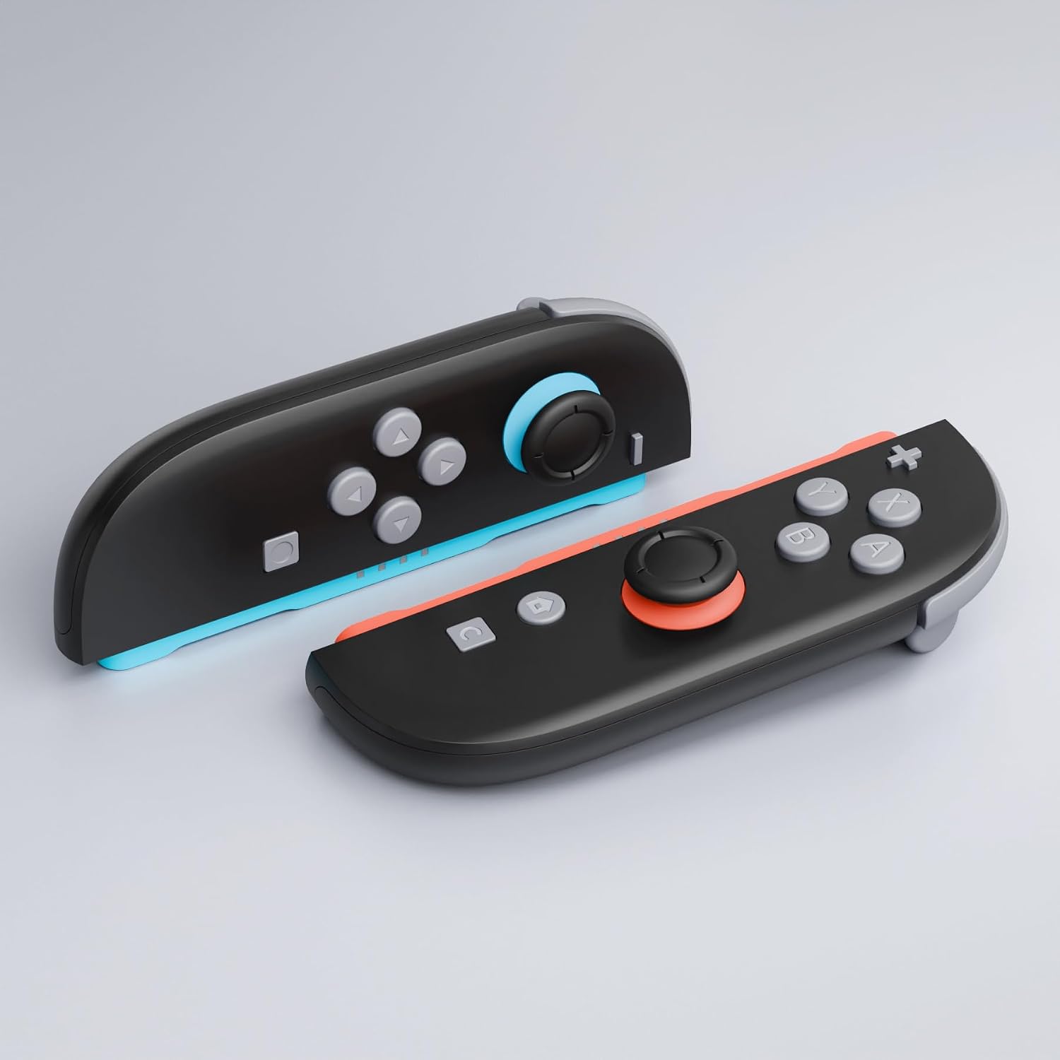 SET COMPLETO DE BOTONES DE REEMPLAZO EXTREMERATE PARA JOYCON 2 NINTENDO SWITCH COLOR GRIS NUEVA ESPERANZA - 4
