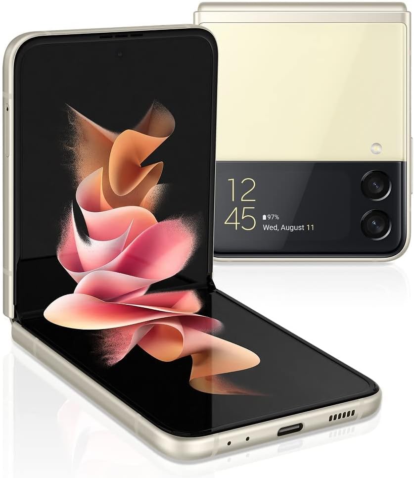 SMARTPHONE SAMSUNG GALAXY Z FLIP 3 5G 128GB CREMA (RENOVADO) - 1
