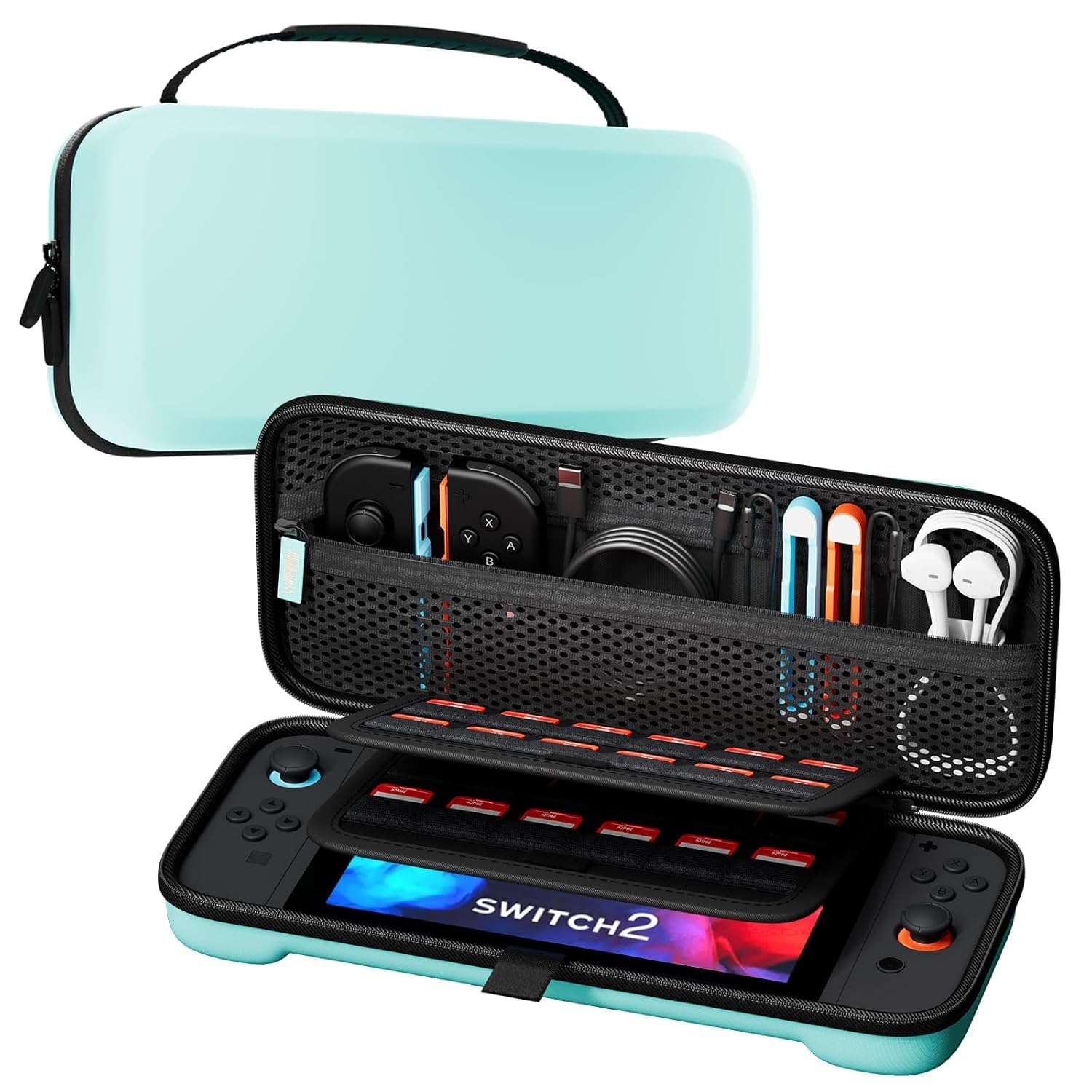ESTUCHE PROCASE PARA NINTENDO SWITCH 2 2025 TAMAÑO ESTÁNDAR MATCHA - 1