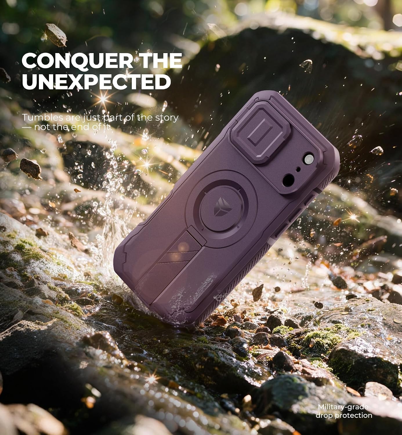 FUNDA PARA IPHONE DEXNOR 18 PRO MAX / 17 PRO MAX PHANTOM PURPLE - 5