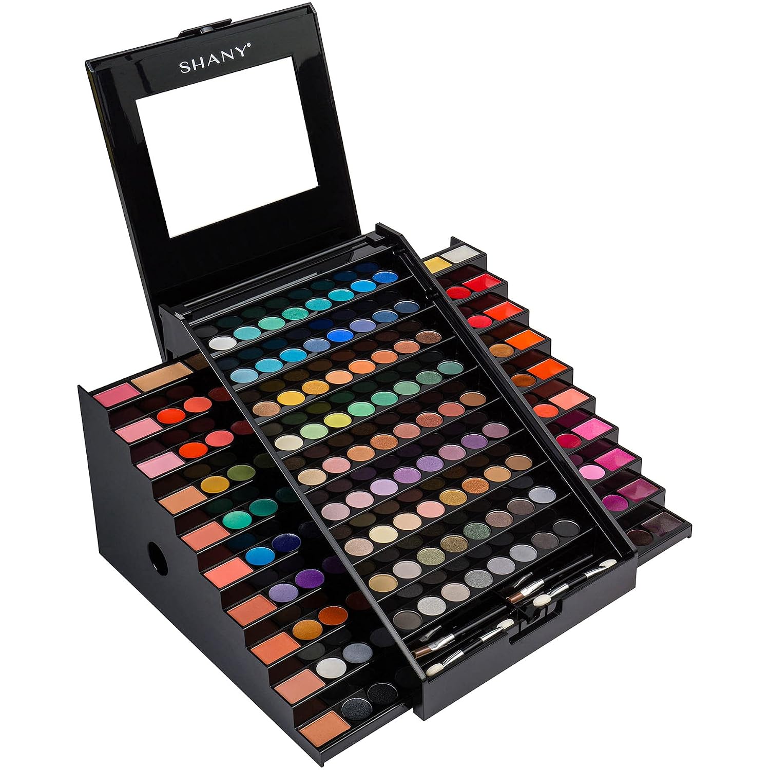 SET DE MAQUILLAJE SHANY ELEVATED ESSENTIALS CON 72 SOMBRAS, 28 LABIALES, 18 DELINEADORES EN GEL, 10 RUBORES, PRIMER DE OJOS Y - 5