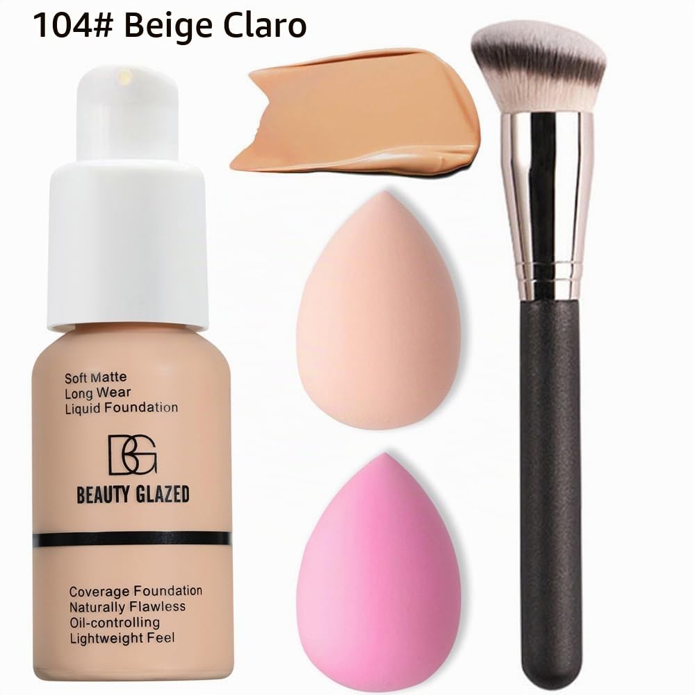 SET DE MAQUILLAJE BAISEN DIARY ALL IN ONE CON PALETA DE 12 SOMBRAS, BASE BEIGE, LABIALES LÍQUIDOS, PRIMER, JABÓN PARA CEJAS - 3