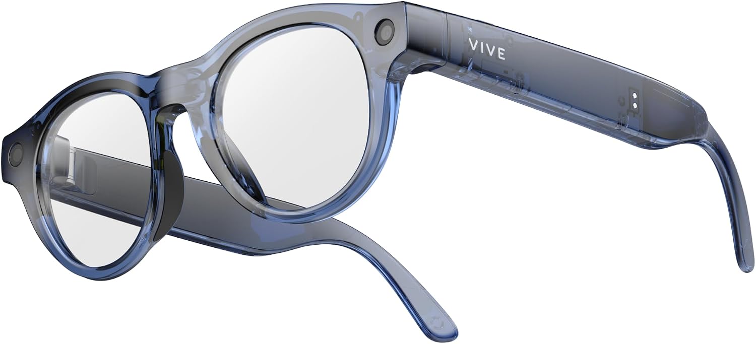 GAFAS INTELIGENTES HTC VIVE EAGLE AI PANTOS LENTES CLARAS AZUL MARINO - 1