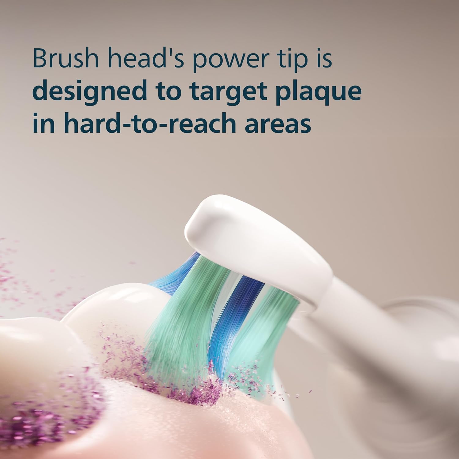 CABEZAL DE CEPILLO PHILIPS SONICARE C2 PLAQUE CONTROL 18 MESES BLANCO - 3