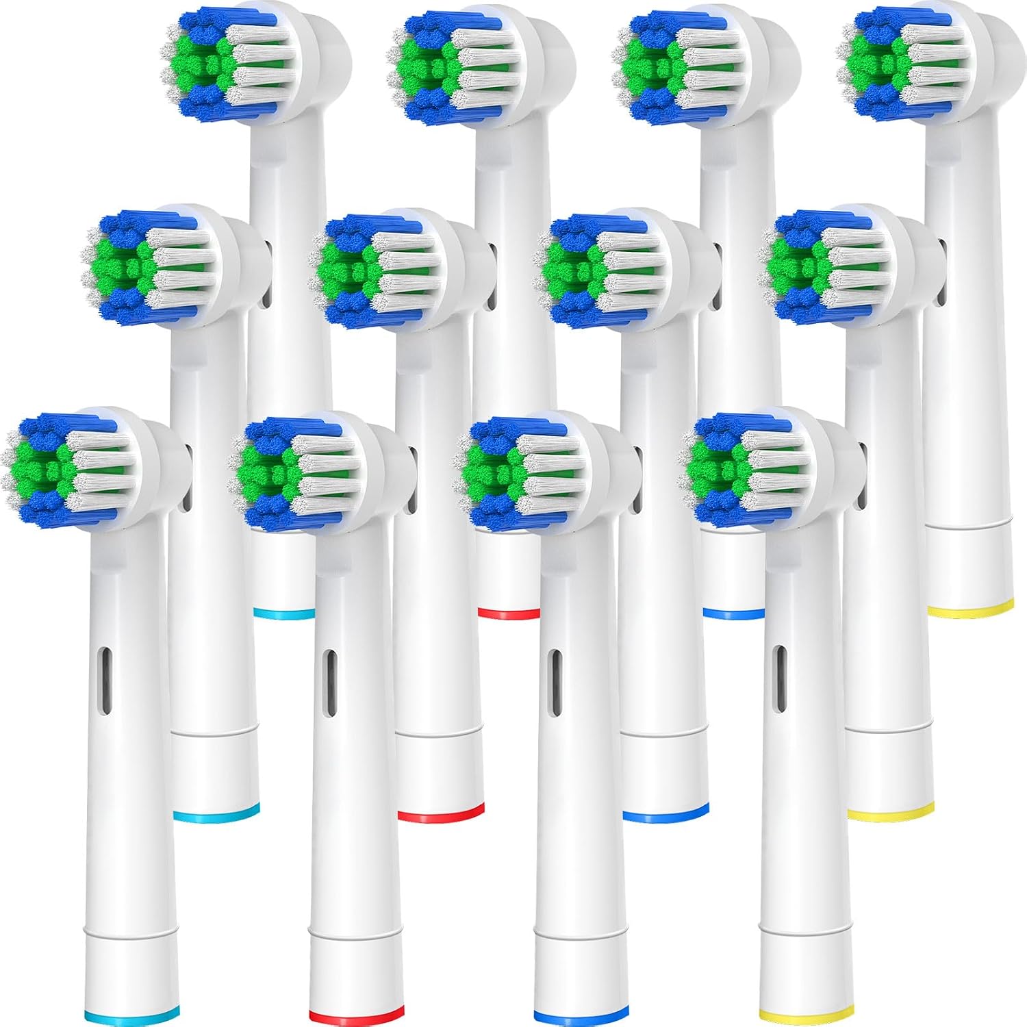 CABEZAS DE REPUESTO PARA CEPILLO ELÉCTRICO ORAL B BRAUN GENKENT 12 UNIDADES - 1