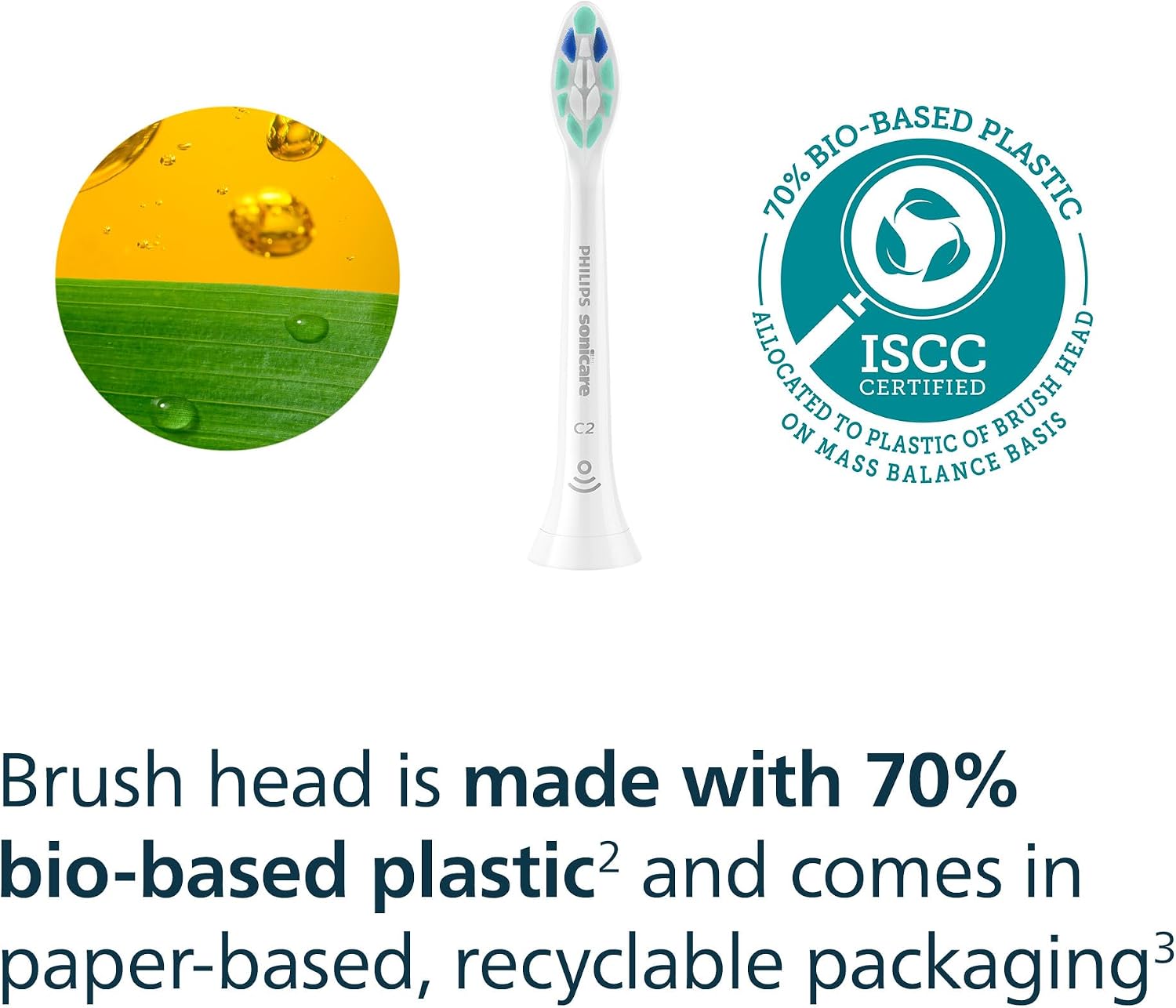CABEZAL DE CEPILLO PHILIPS SONICARE C2 PLAQUE CONTROL 6 MESES BLANCO - 5
